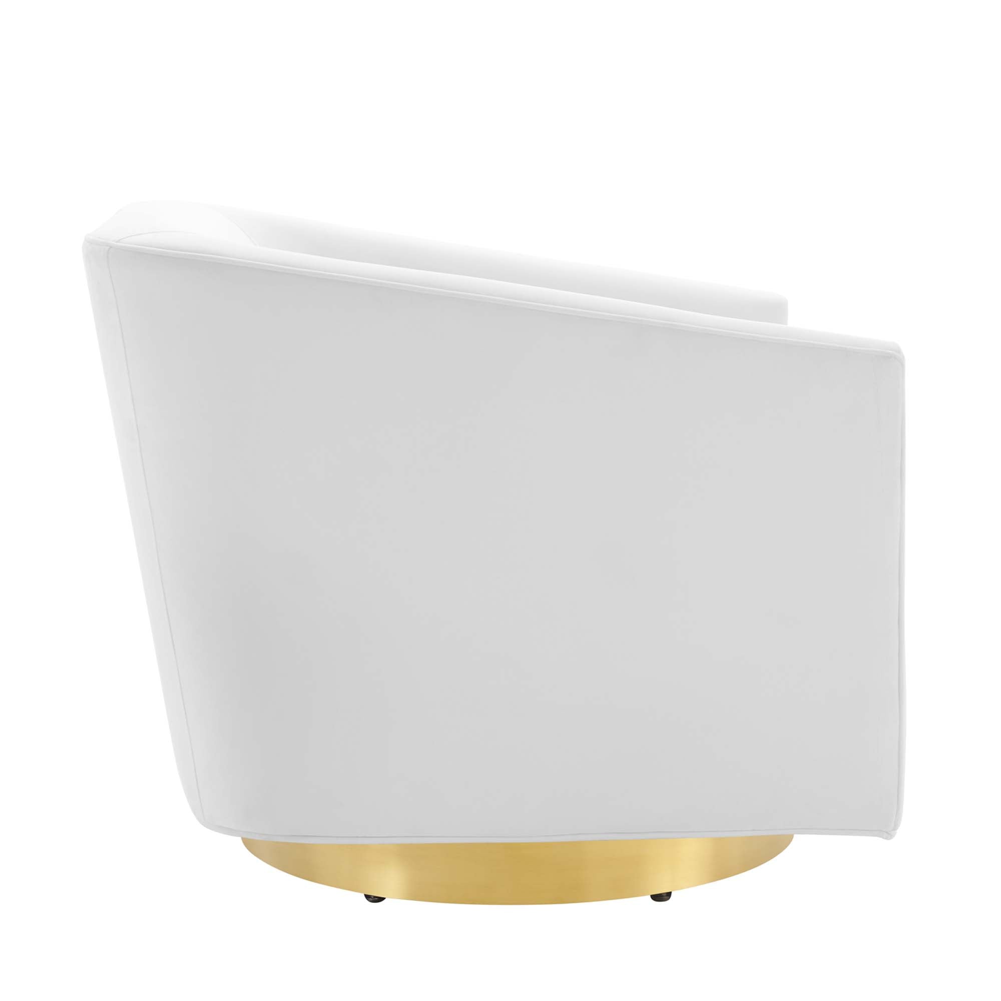 Twist Accent Lounge Performance Velvet Swivel Chair by Modway