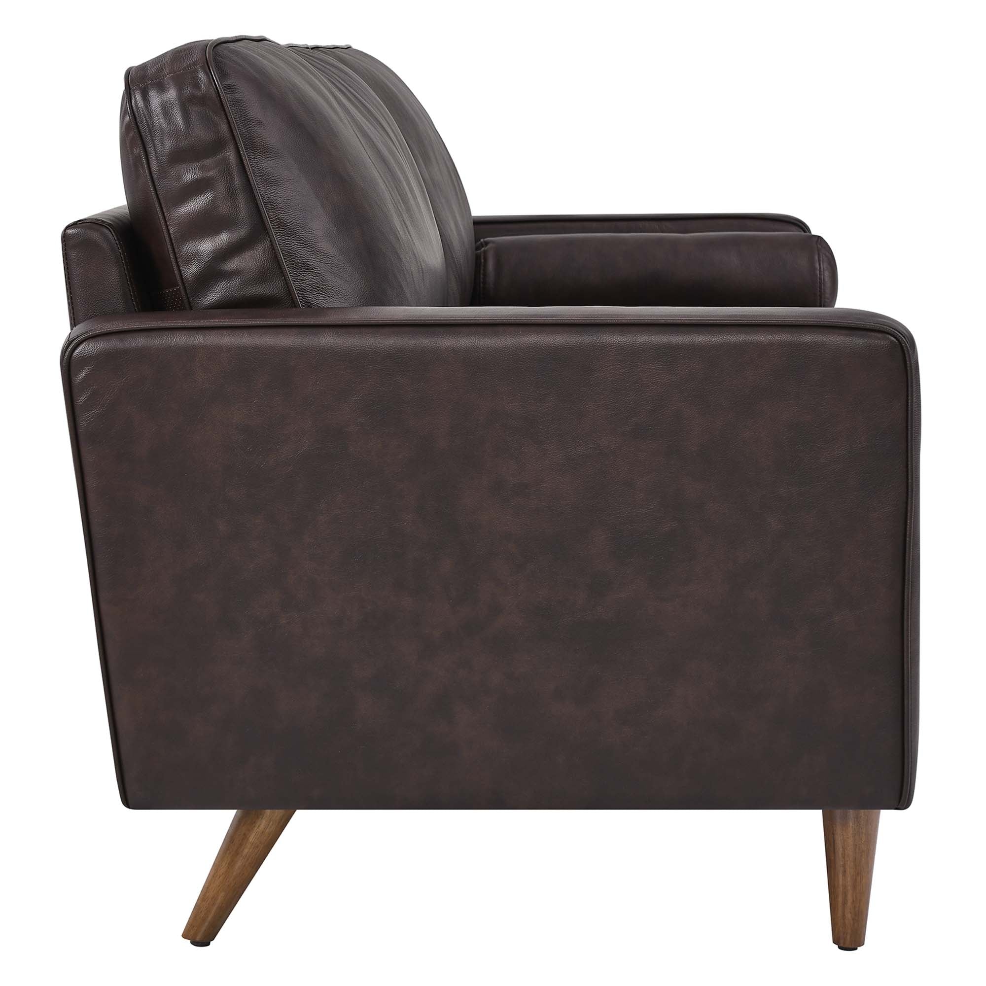 Valour 81" Leather Sofa by Modway