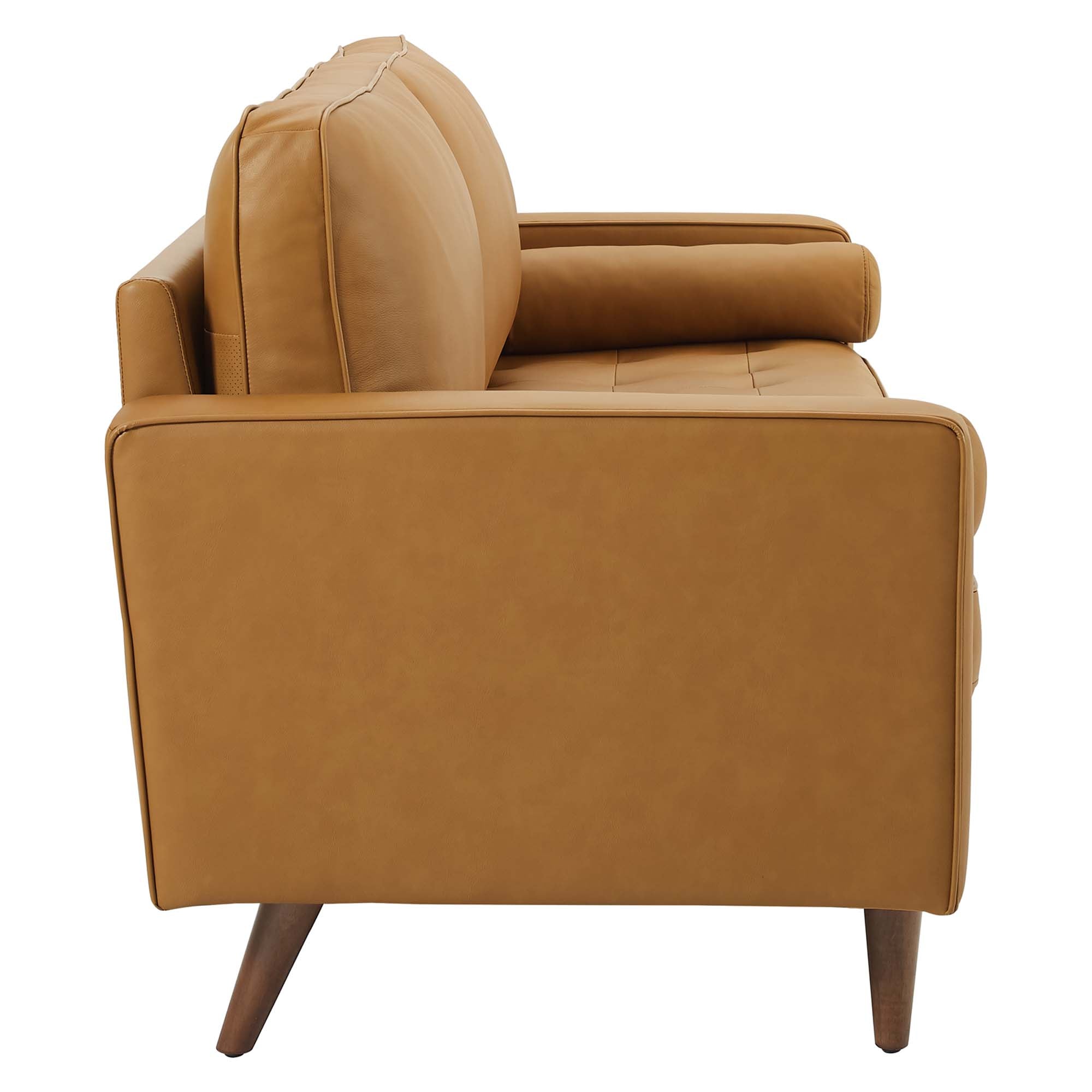 Valour 81" Leather Sofa by Modway