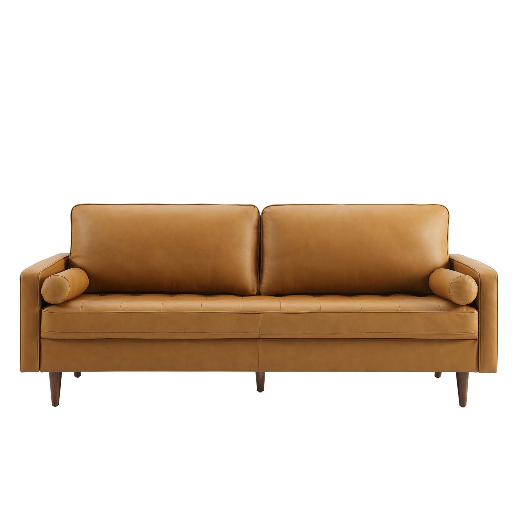 Valour 81" Leather Sofa by Modway