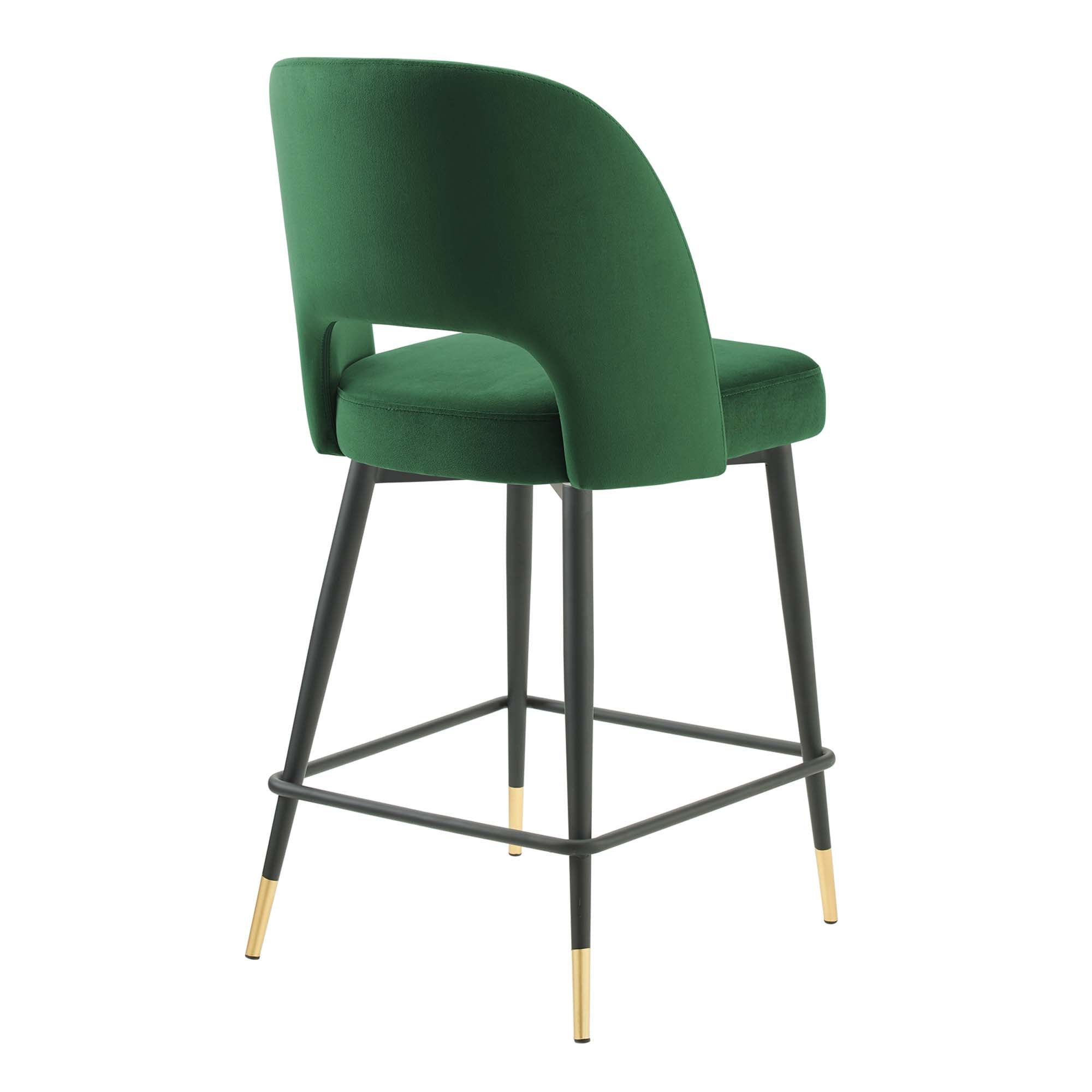 Rouse Performance Velvet Counter Stool by Modway