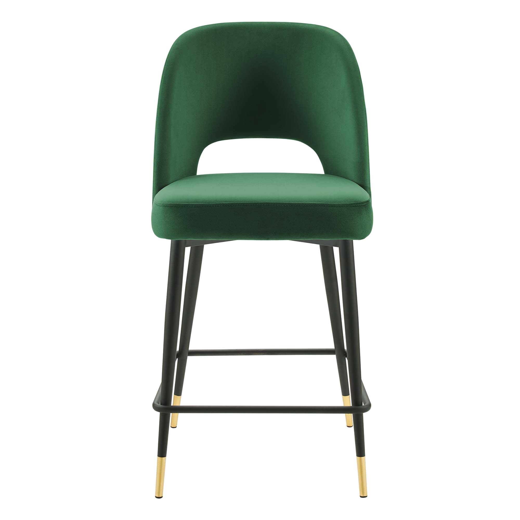 Rouse Performance Velvet Counter Stool by Modway