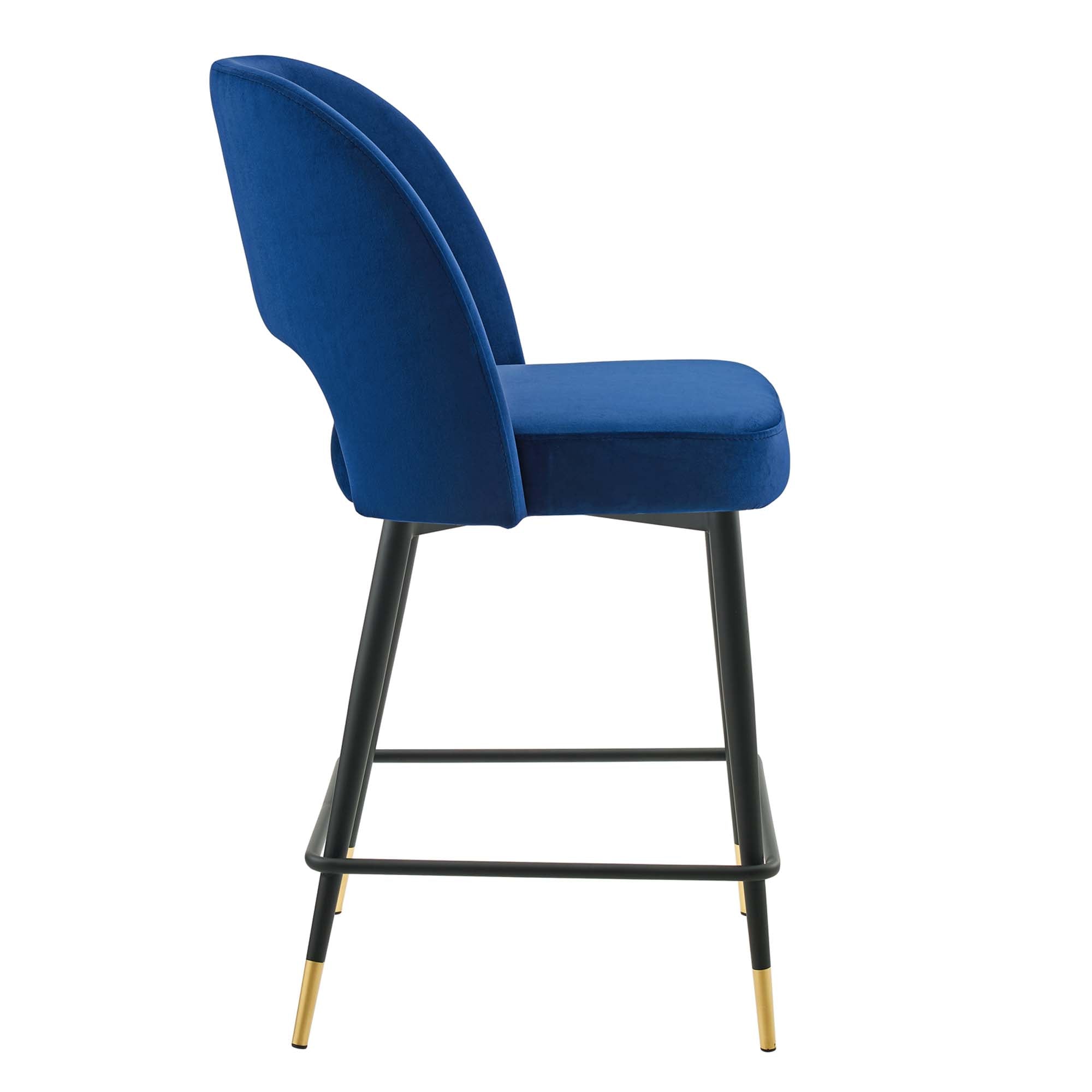 Rouse Performance Velvet Counter Stool by Modway