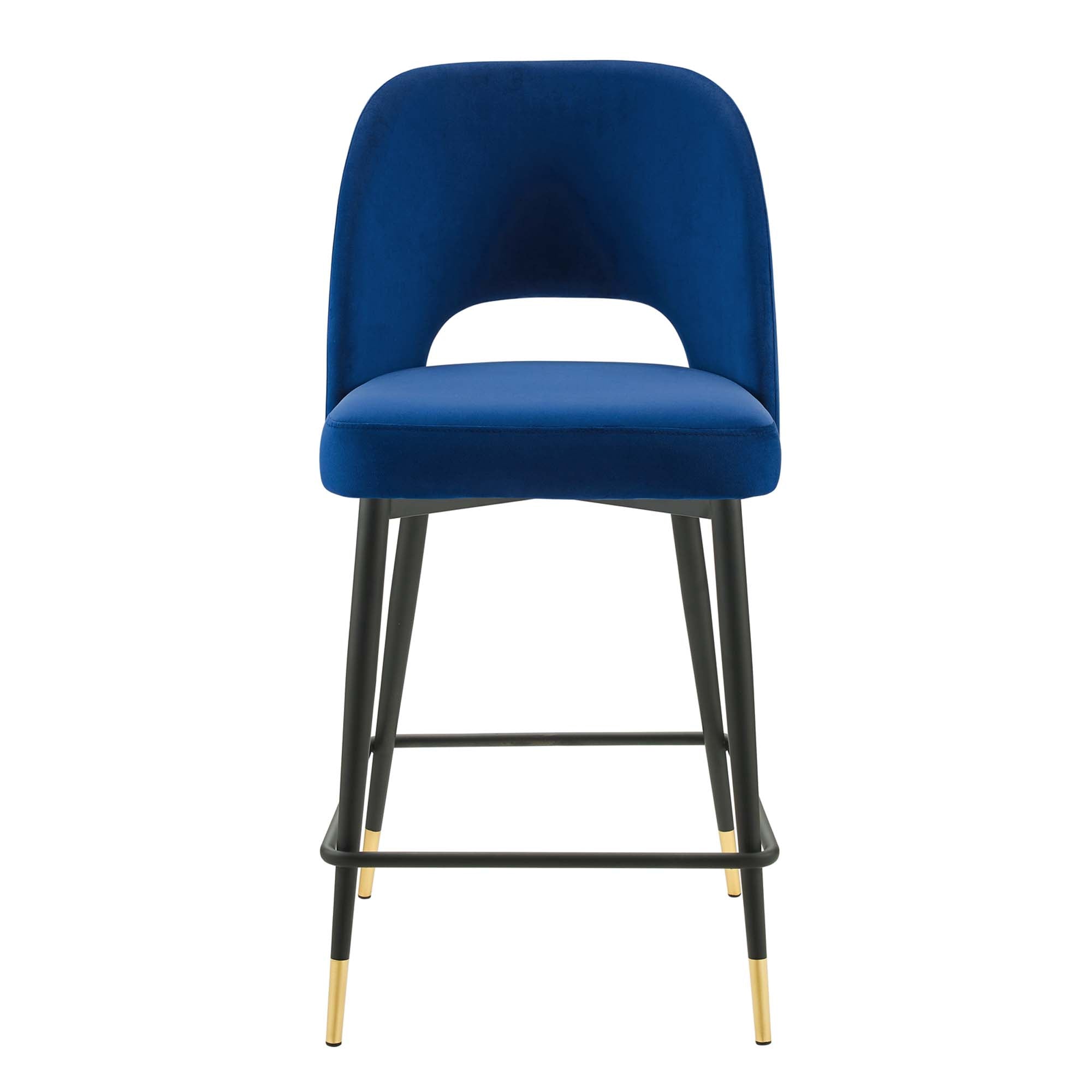 Rouse Performance Velvet Counter Stool by Modway