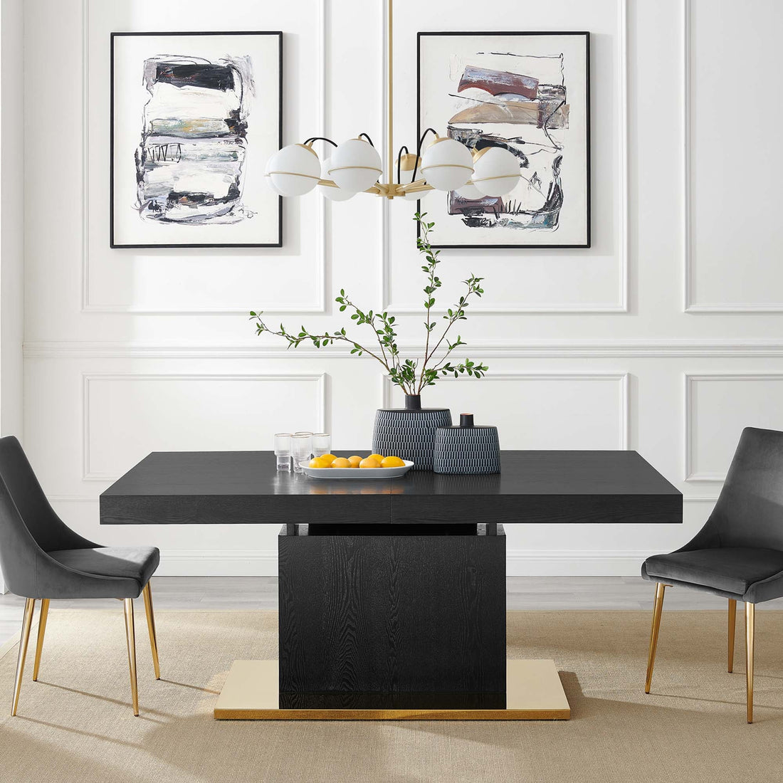 Vector Expandable Dining Table by Modway