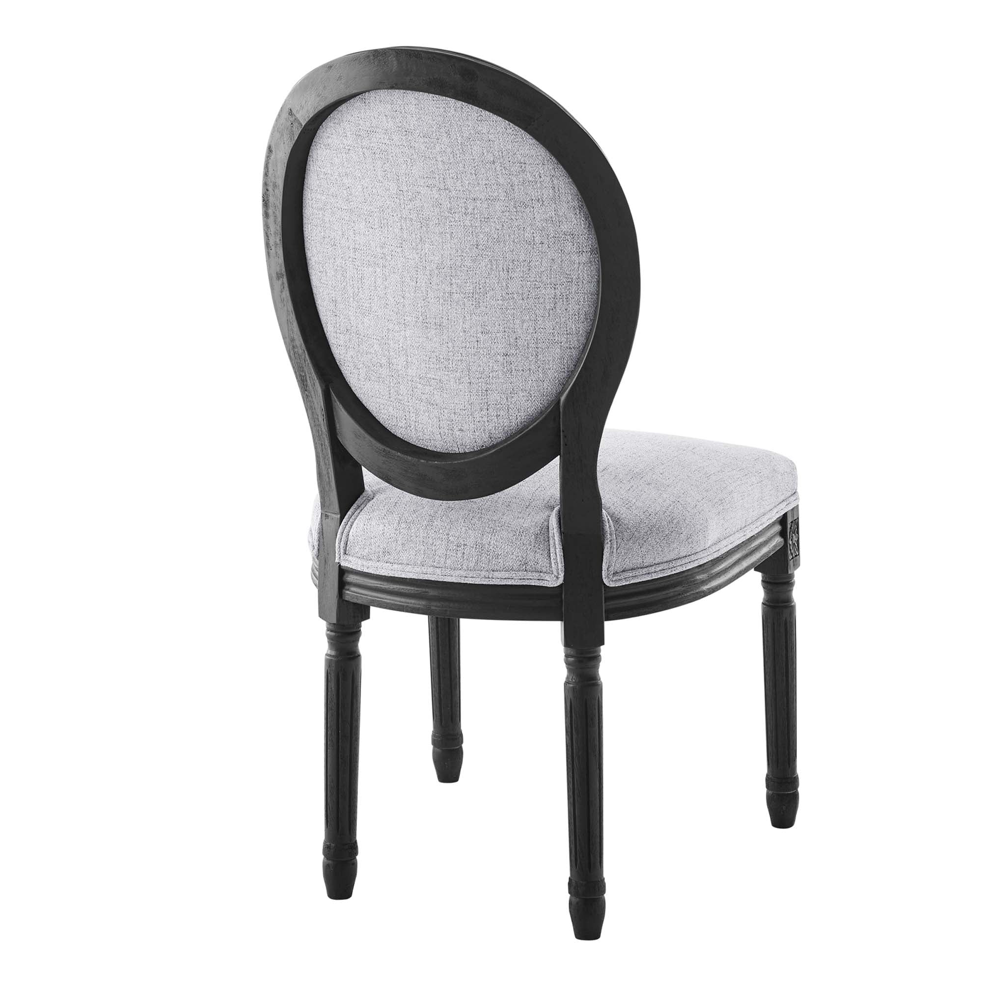 Arise Vintage French Upholstered Fabric Dining Side Chair by Modway