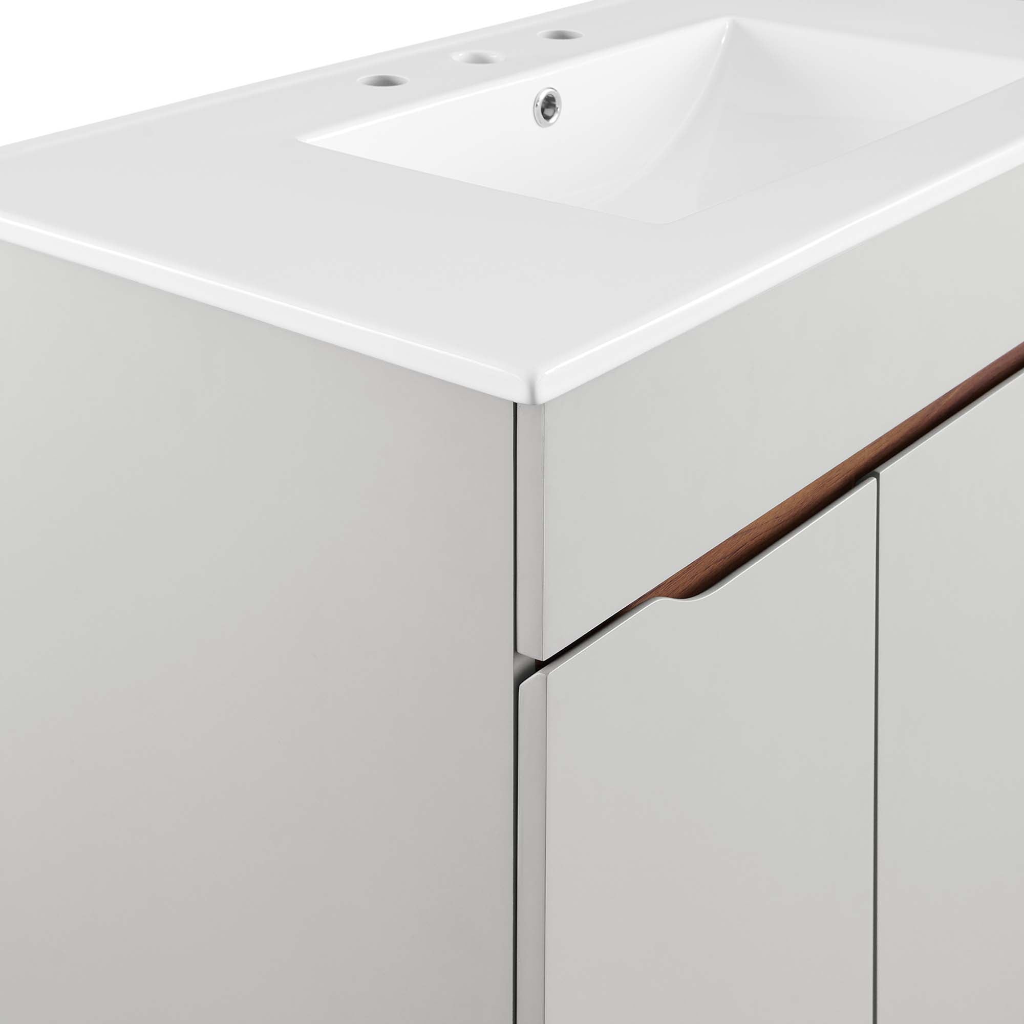 Harvest Bathroom Vanity Basin Included by Modway