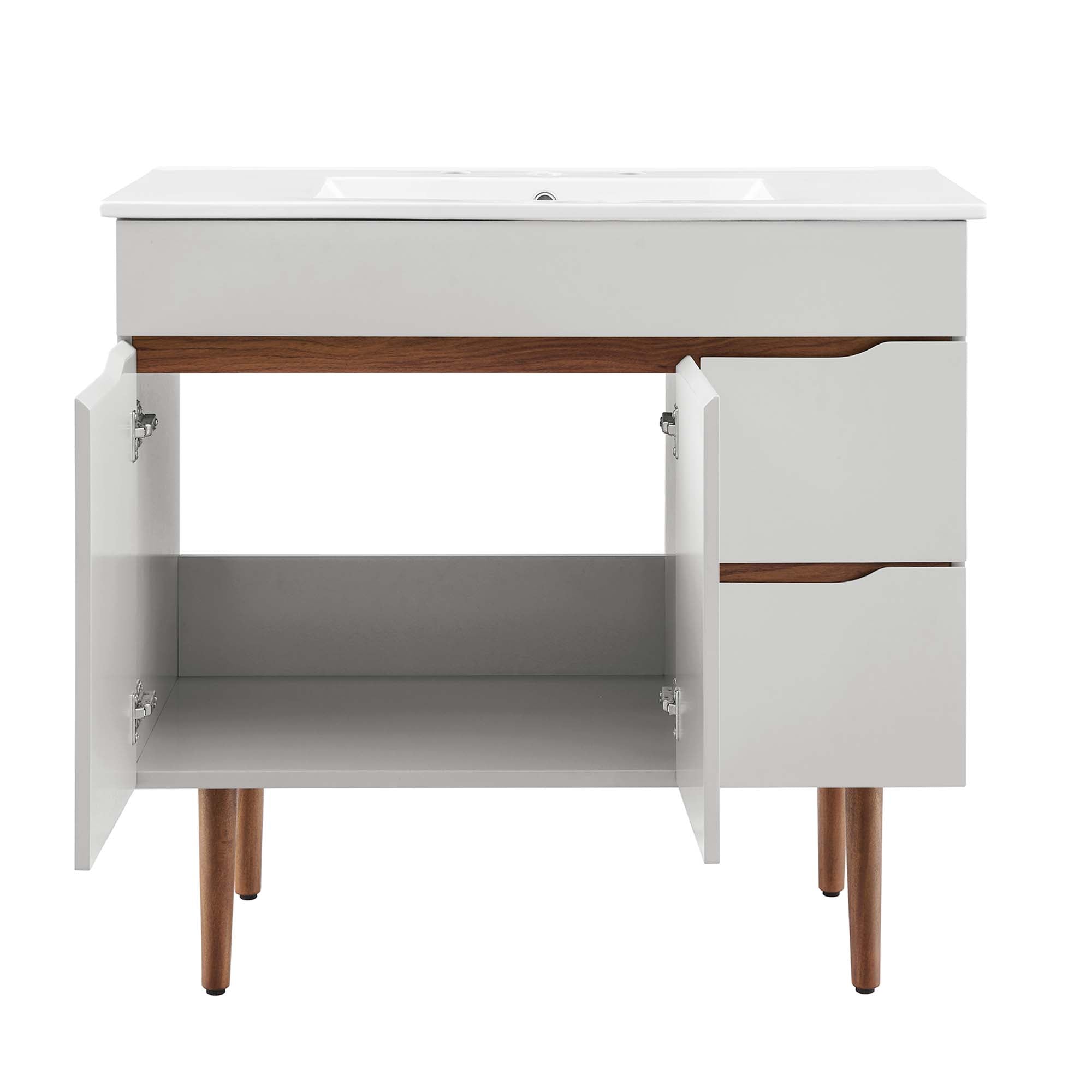 Harvest Bathroom Vanity Basin Included by Modway