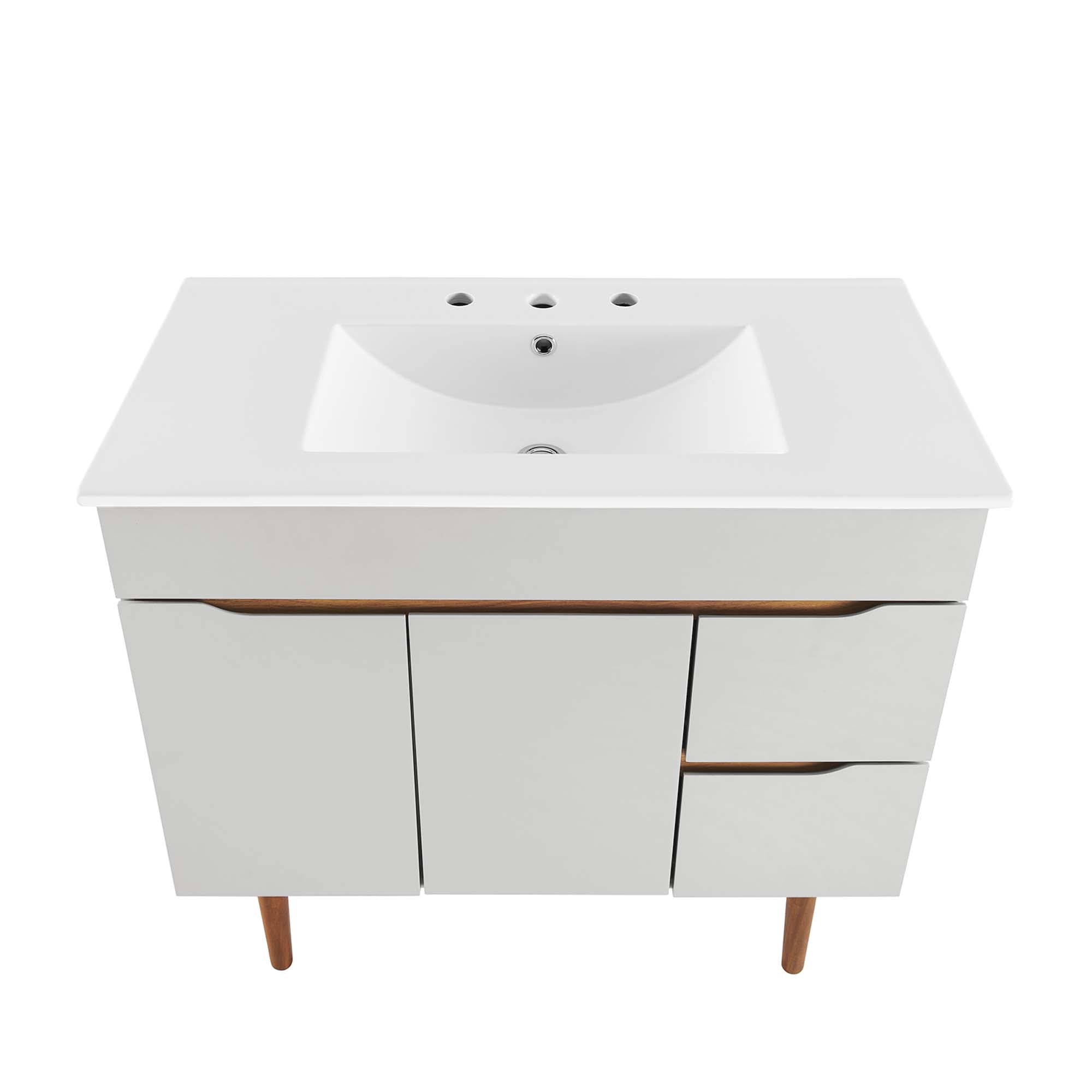 Harvest Bathroom Vanity Basin Included by Modway