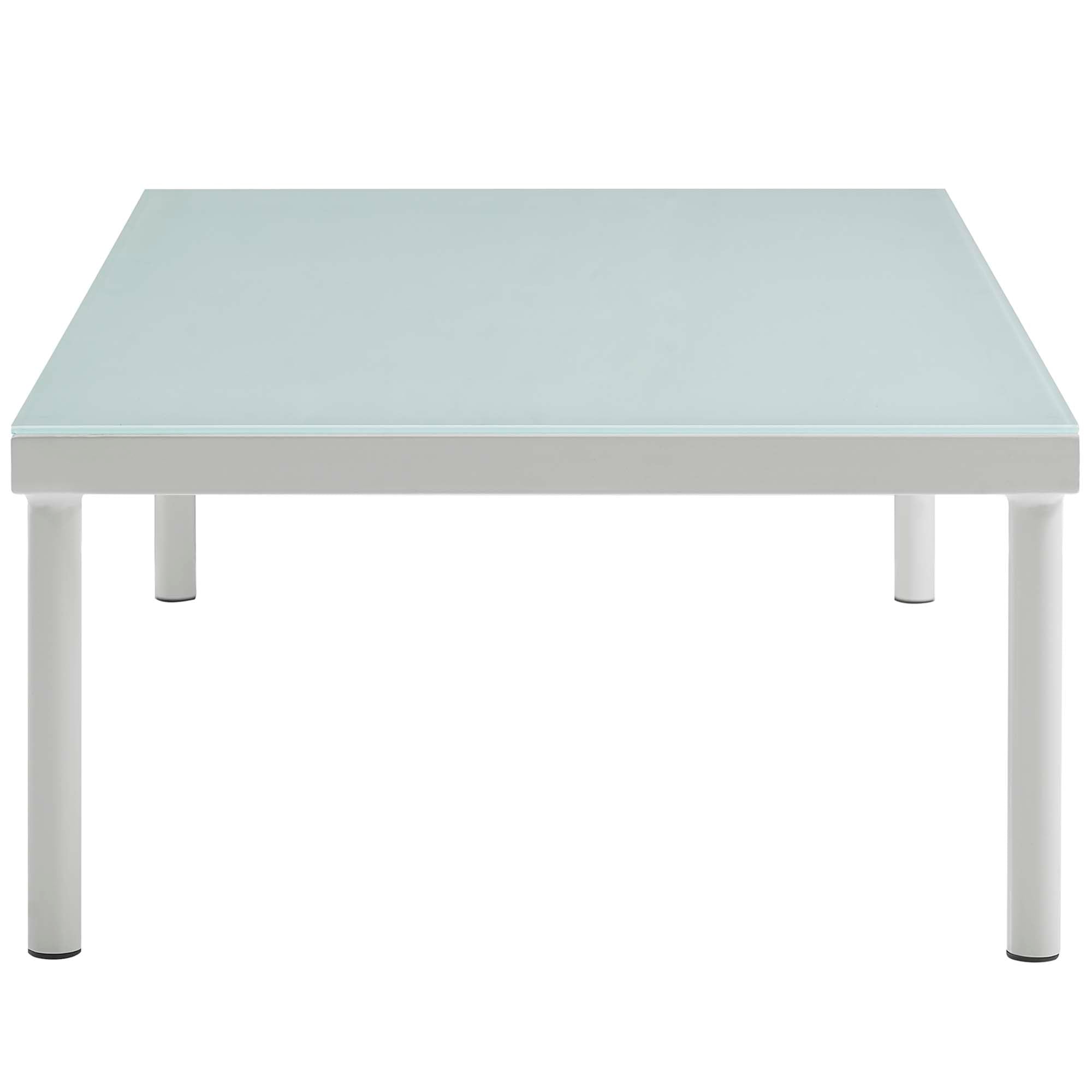 Harmony 4-Piece Sunbrella® Outdoor Patio Aluminum Seating Set by Modway