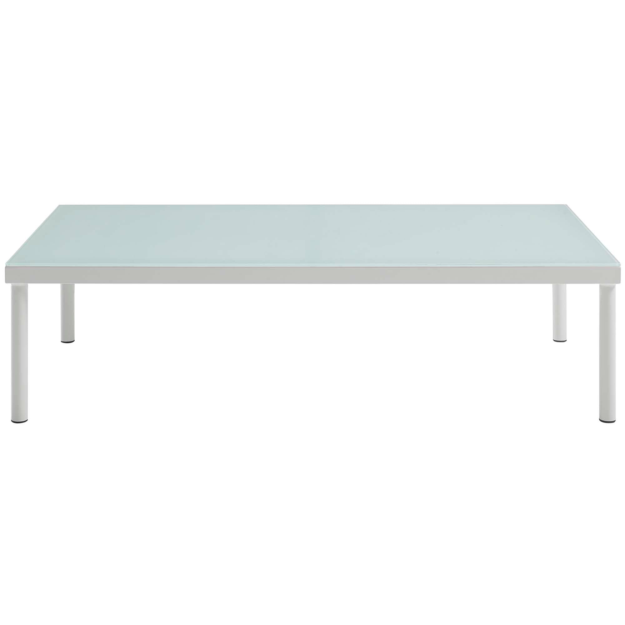 Harmony 4-Piece Sunbrella® Outdoor Patio Aluminum Seating Set by Modway