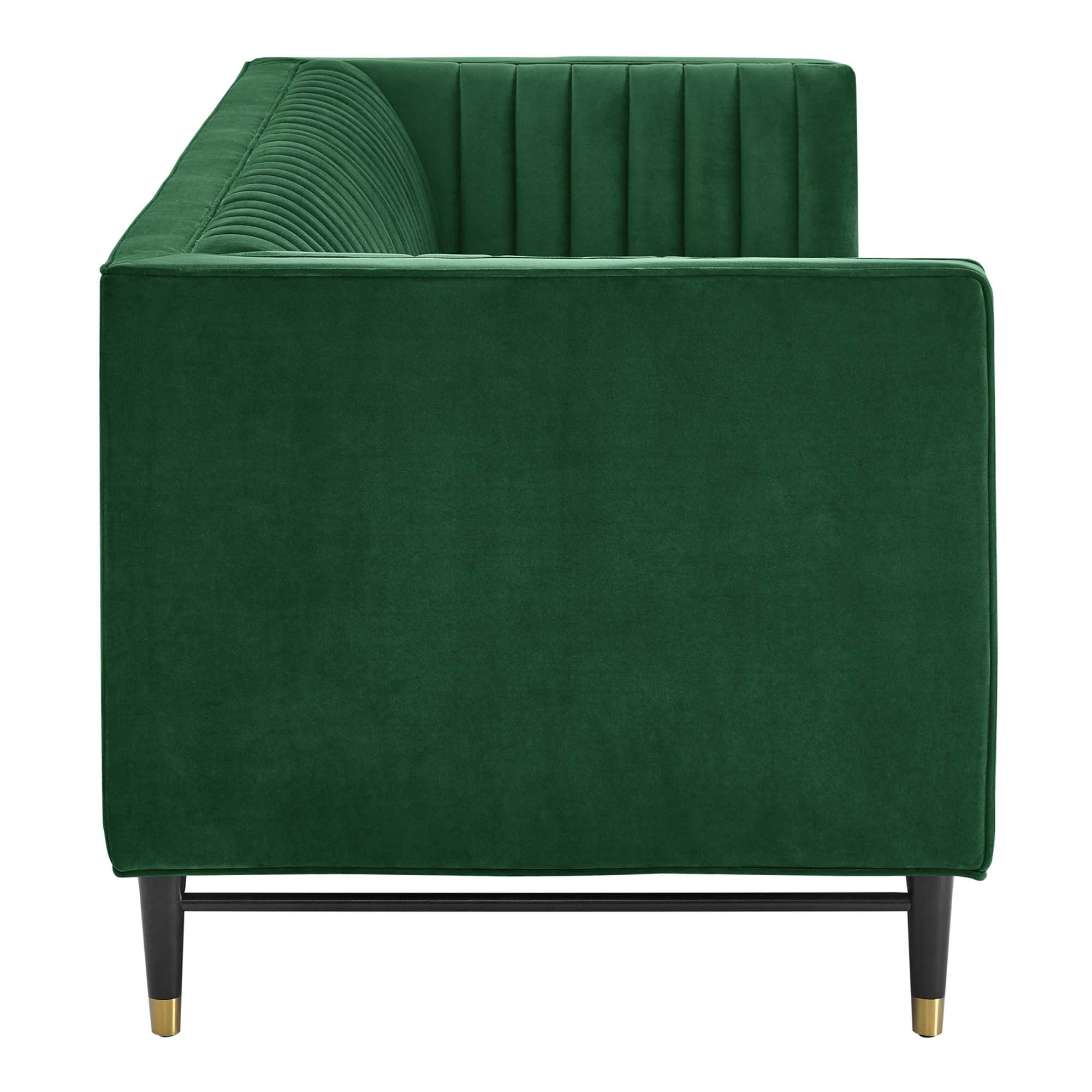 Devote Channel Tufted Performance Velvet Sofa by Modway