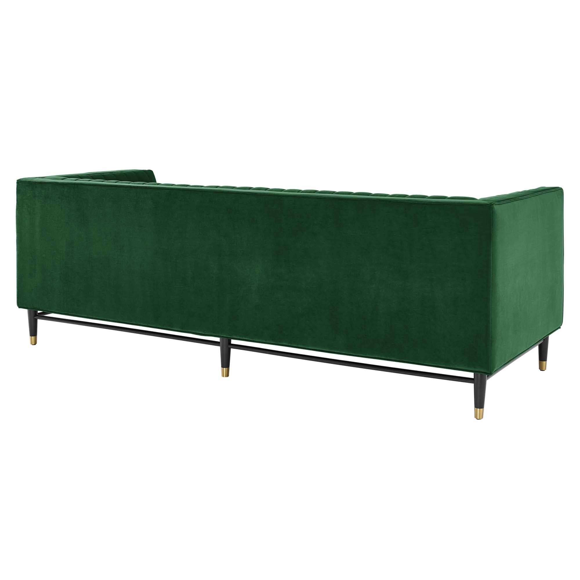 Devote Channel Tufted Performance Velvet Sofa by Modway
