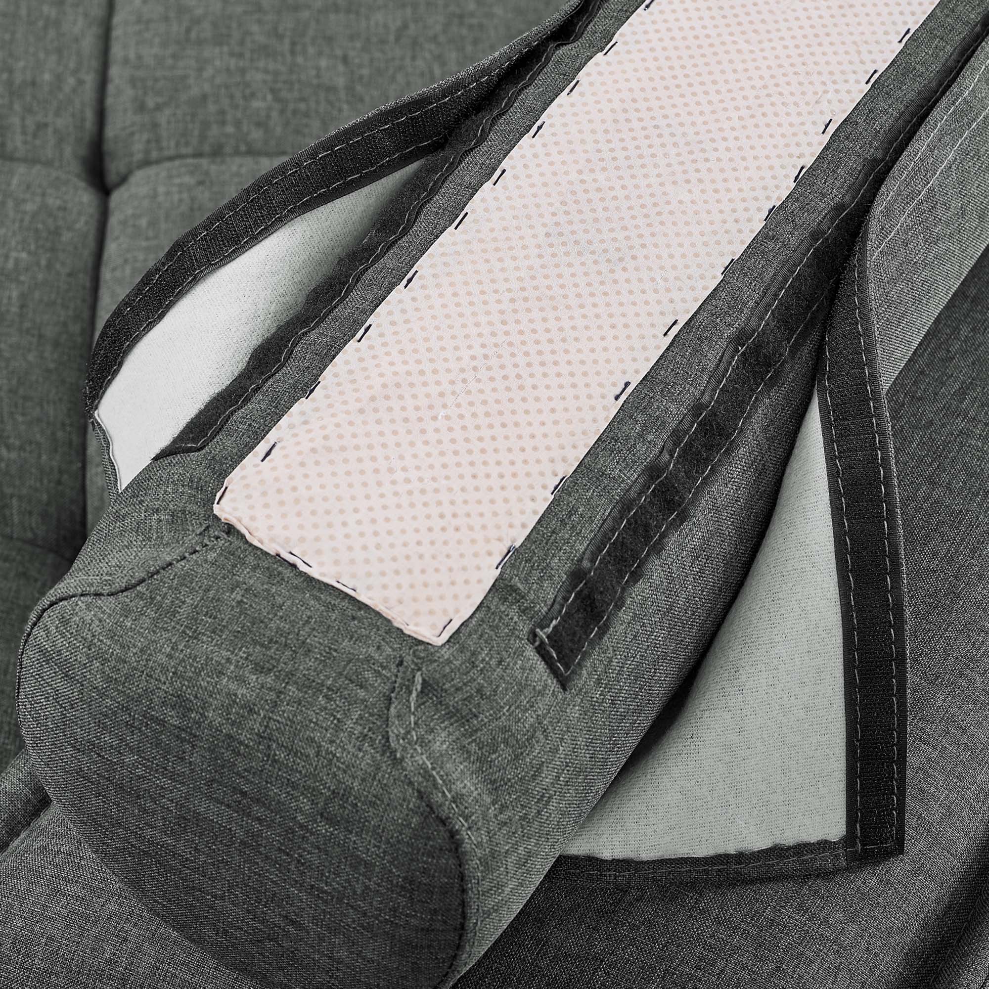Saunter Tufted Fabric Armless Chair by Modway