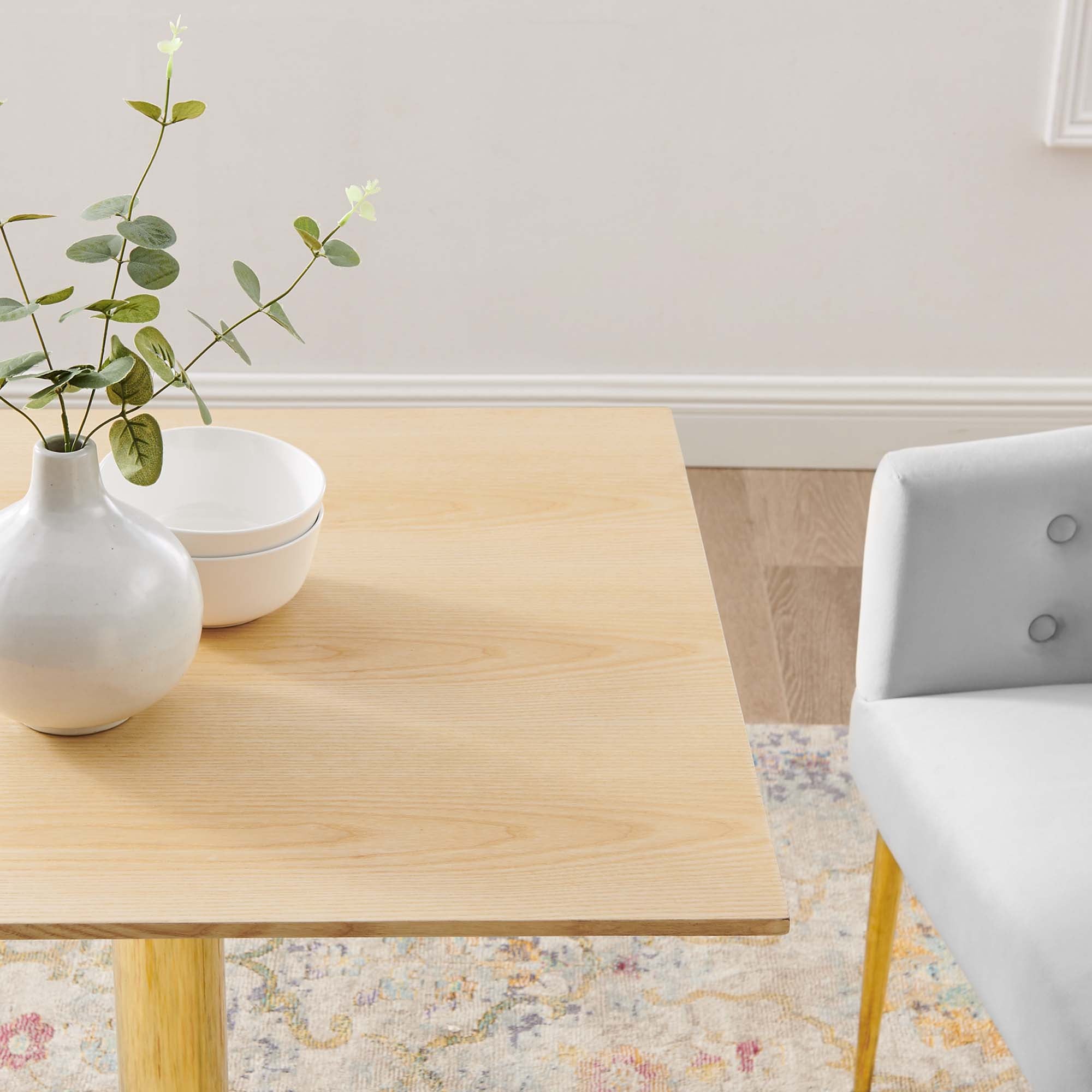 Verne 28" Square Dining Table by Modway