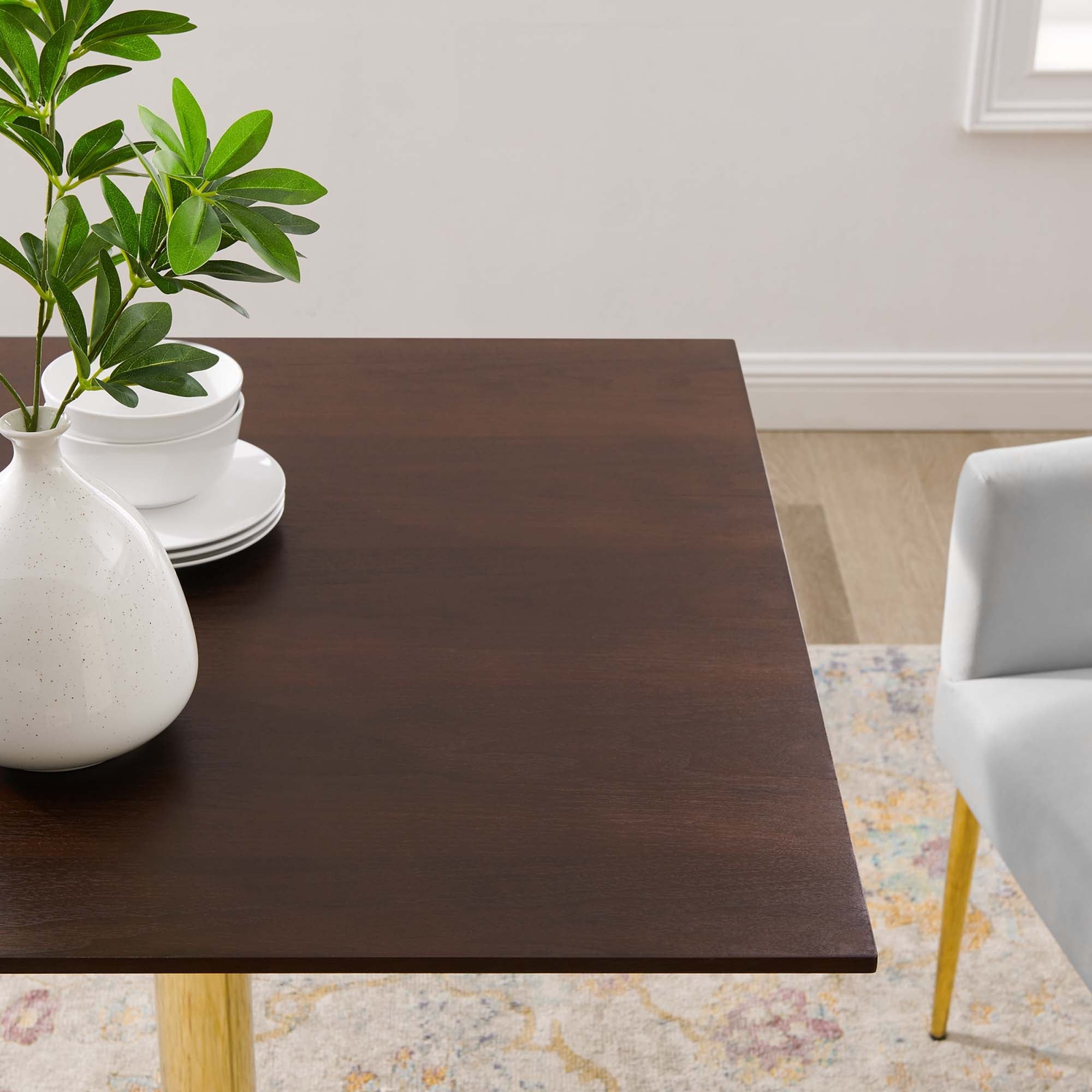 Verne 35" Square Dining Table by Modway