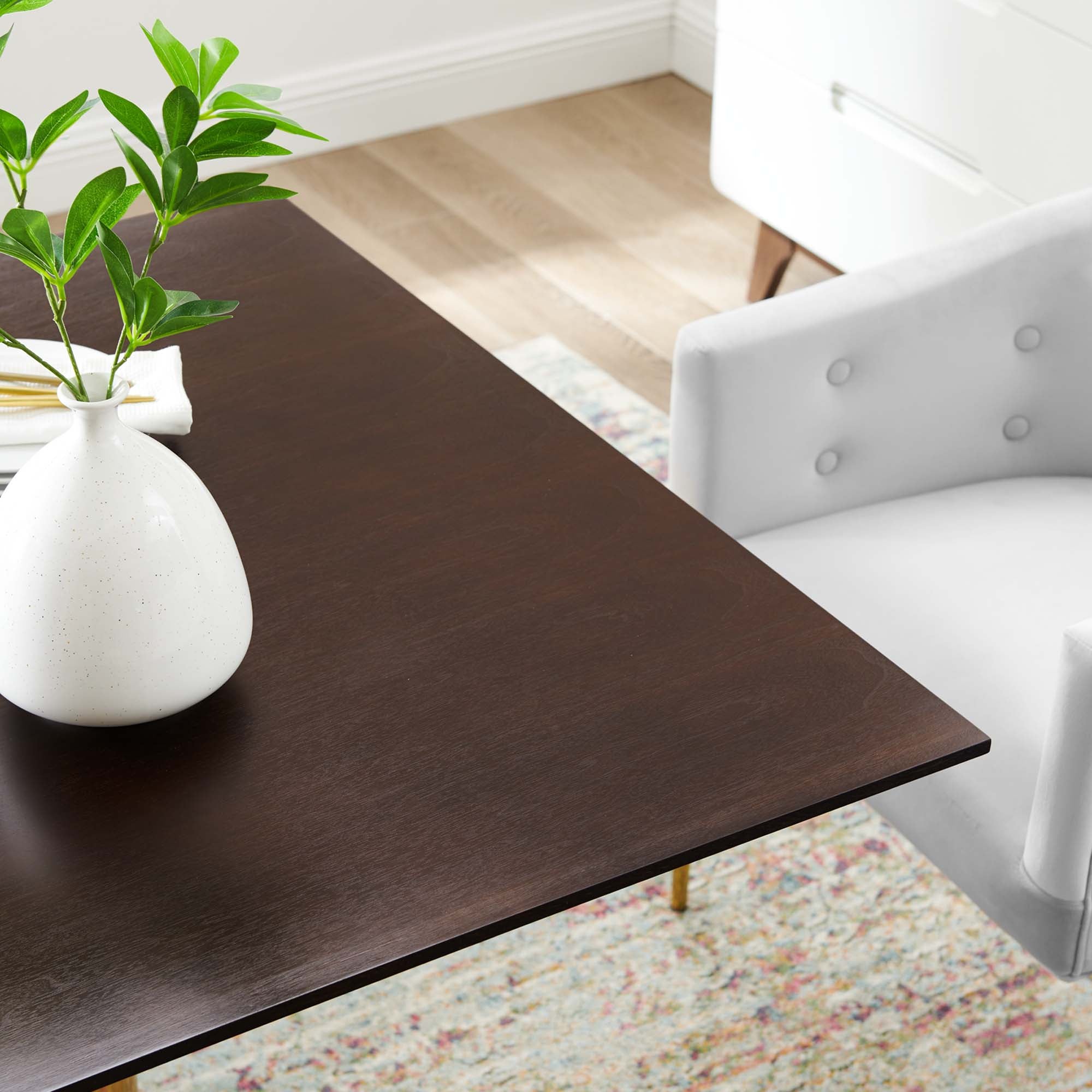 Verne 40" Square Dining Table by Modway