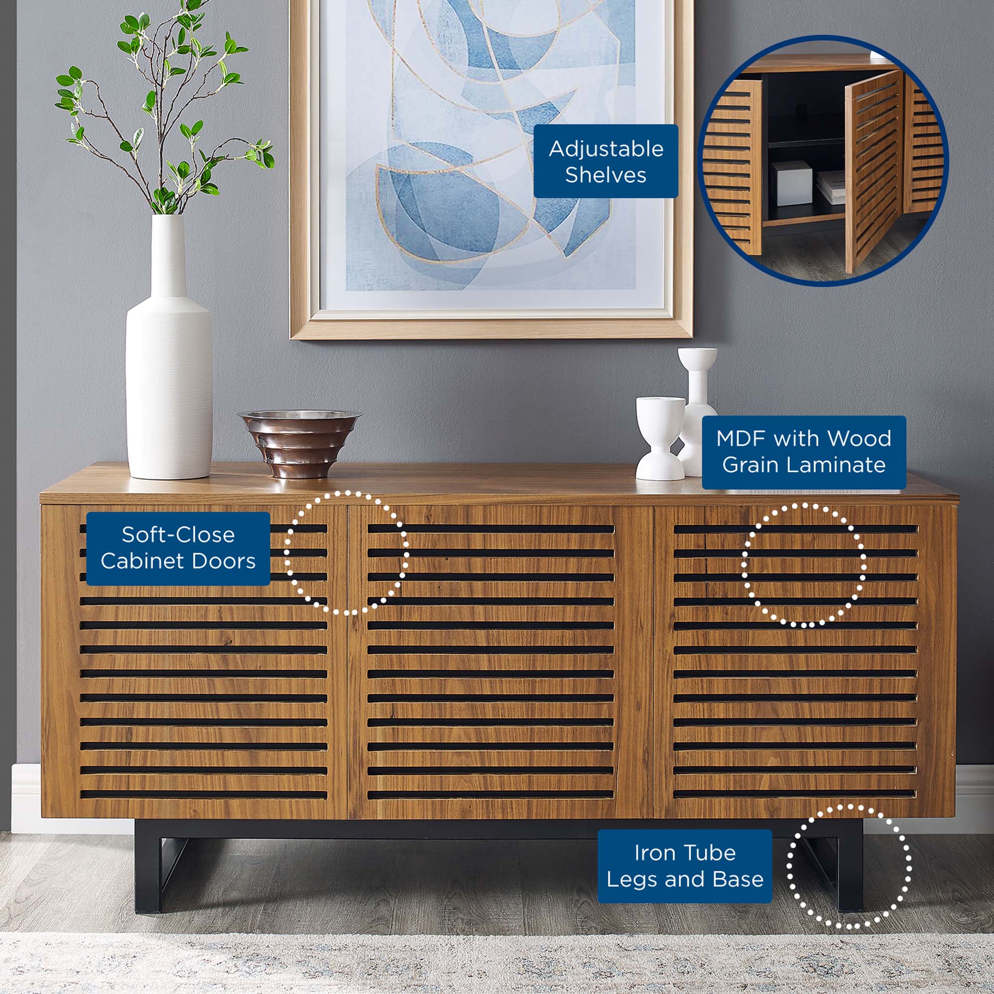 Parker 55" TV Stand by Modway