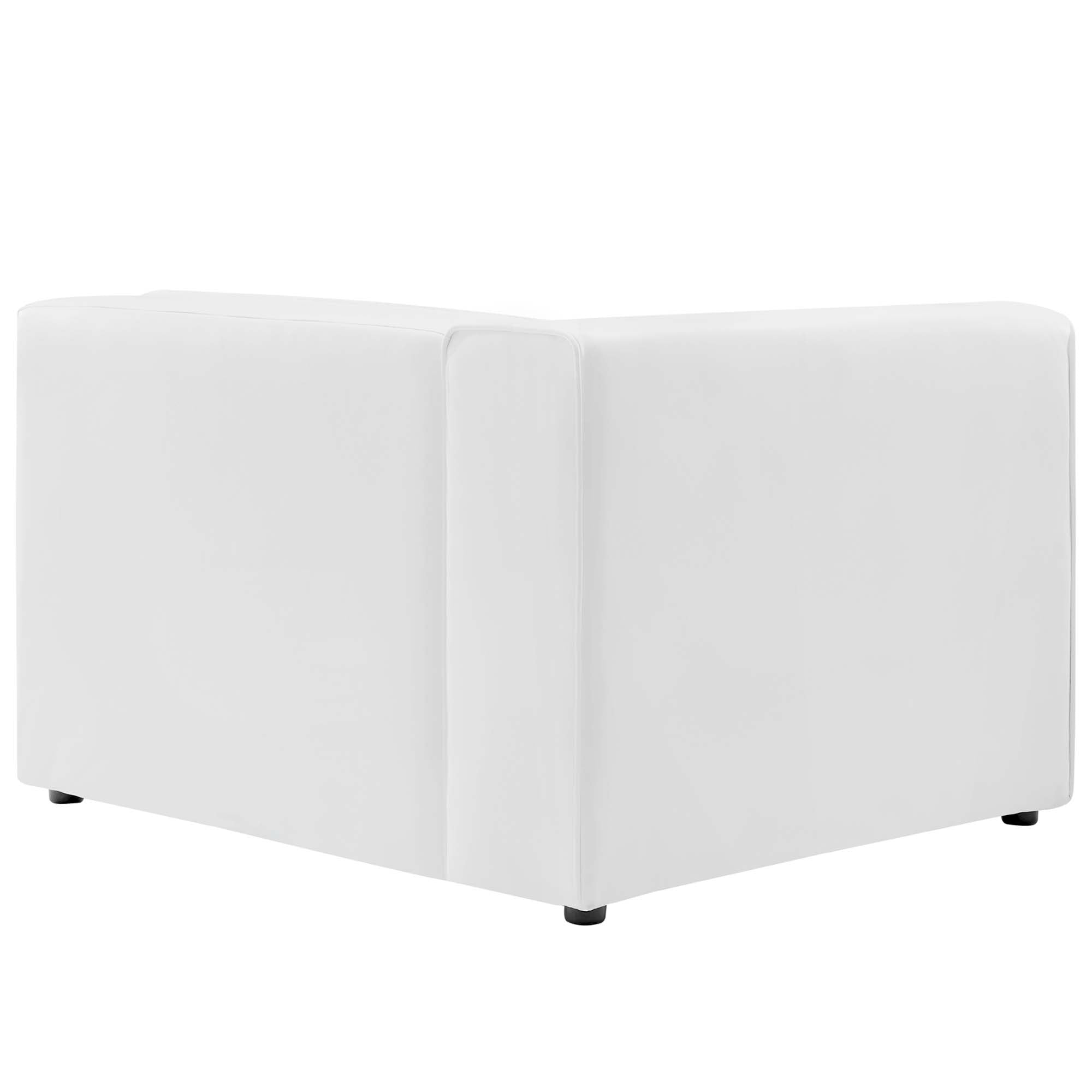 Mingle Vegan Leather 4-Piece Sectional Sofa by Modway