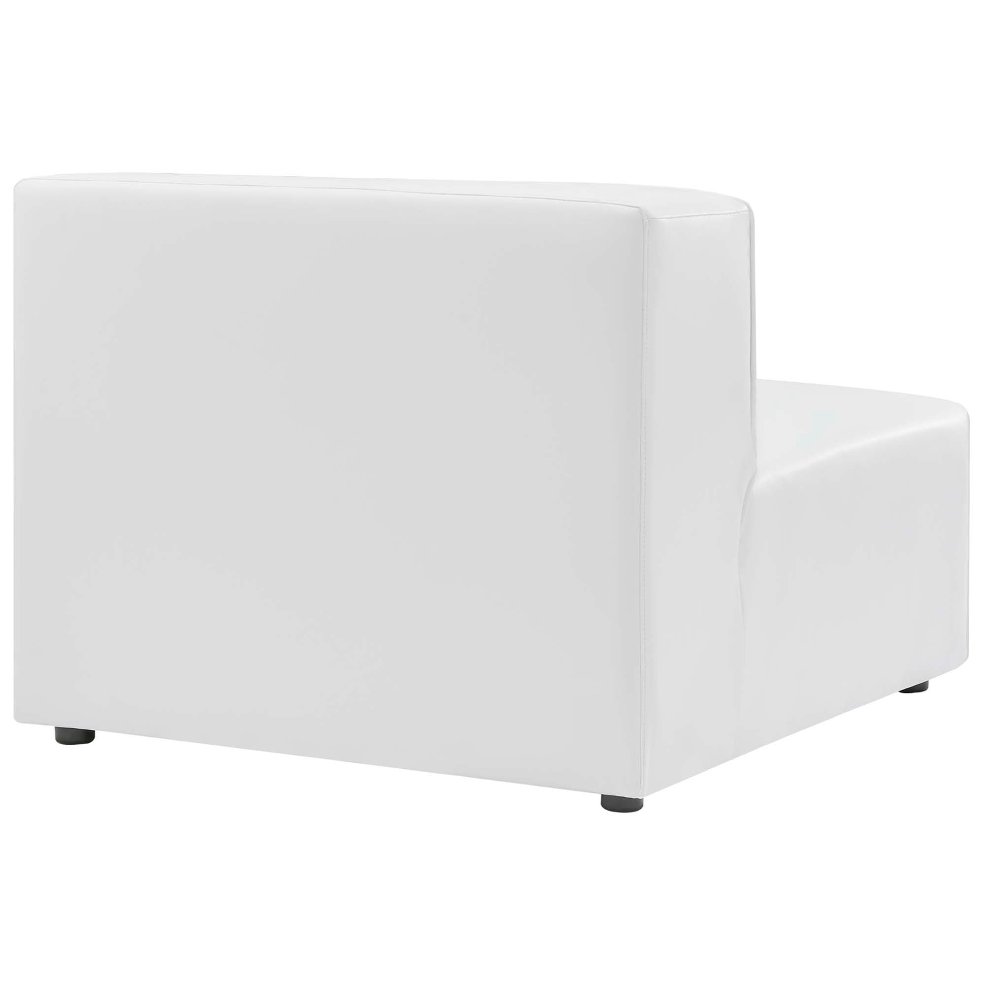 Mingle Vegan Leather 4-Piece Sectional Sofa by Modway