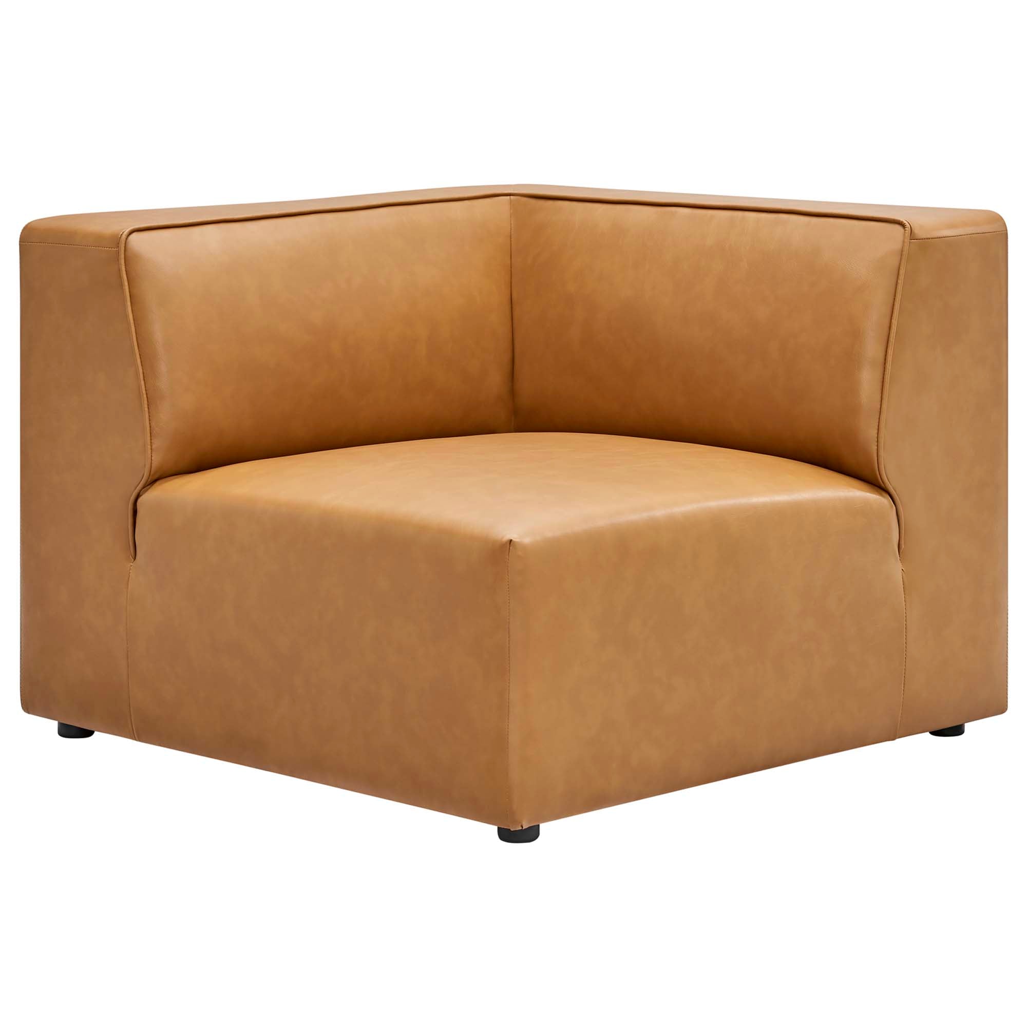 Mingle Vegan Leather 7-Piece Sectional Sofa by Modway
