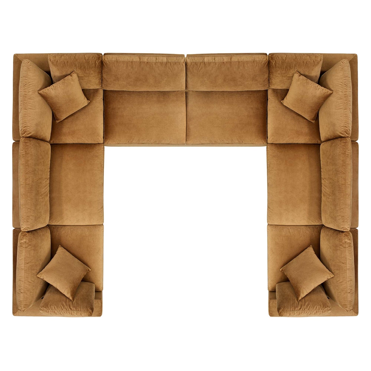 Commix U Shaped Sectional by Modway