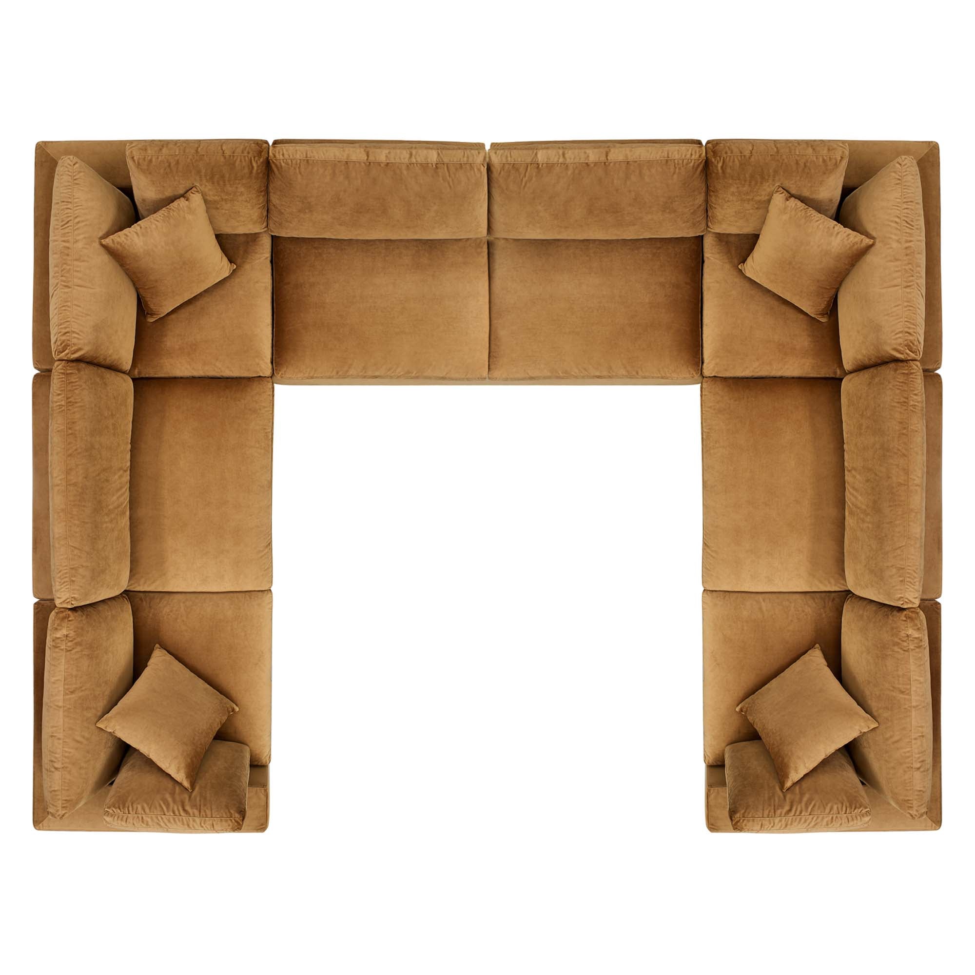 Commix U Shaped Sectional by Modway