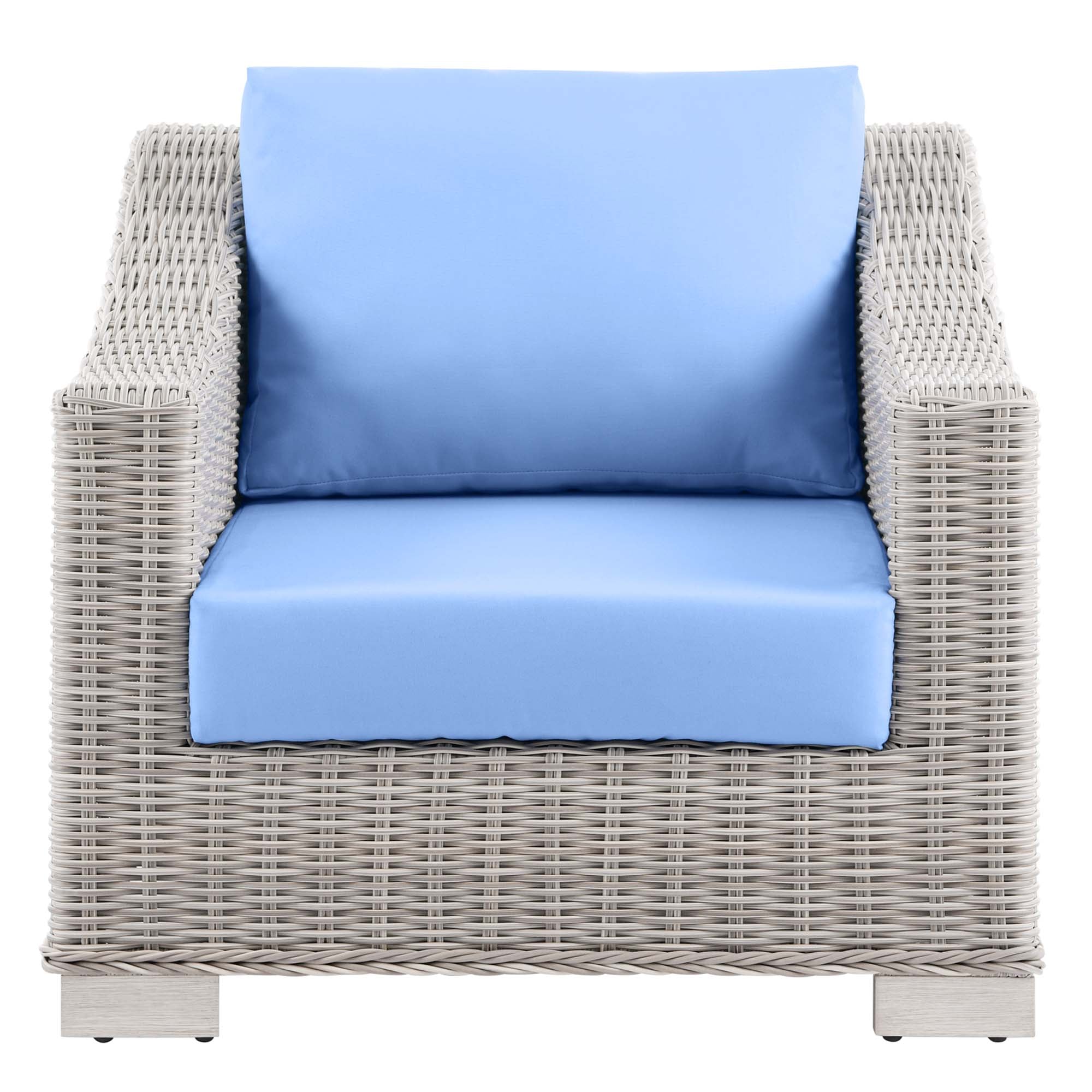 Conway Outdoor Patio Wicker Rattan Armchair by Modway