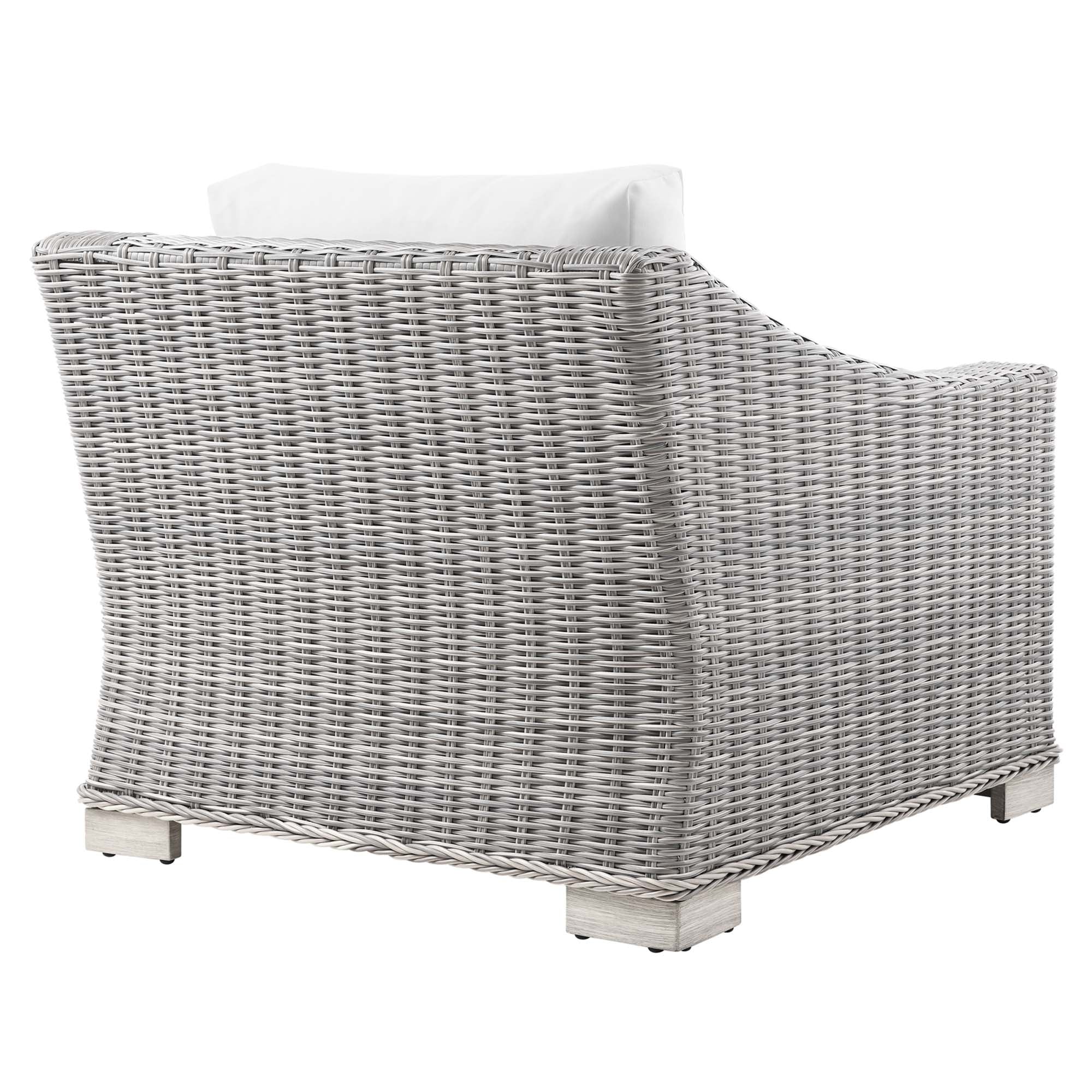 Conway Outdoor Patio Wicker Rattan Armchair by Modway
