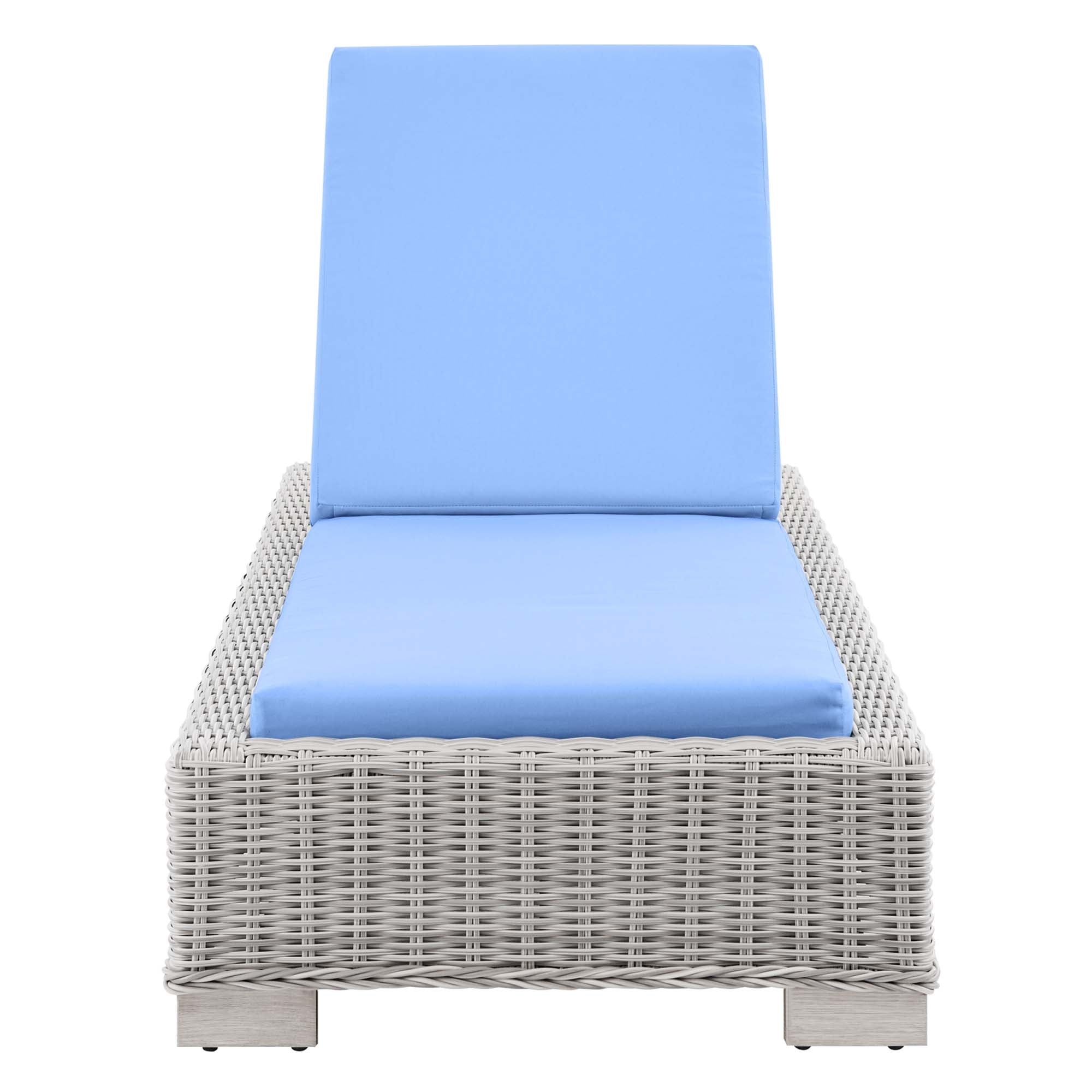 Conway Outdoor Patio Wicker Rattan Chaise Lounge by Modway
