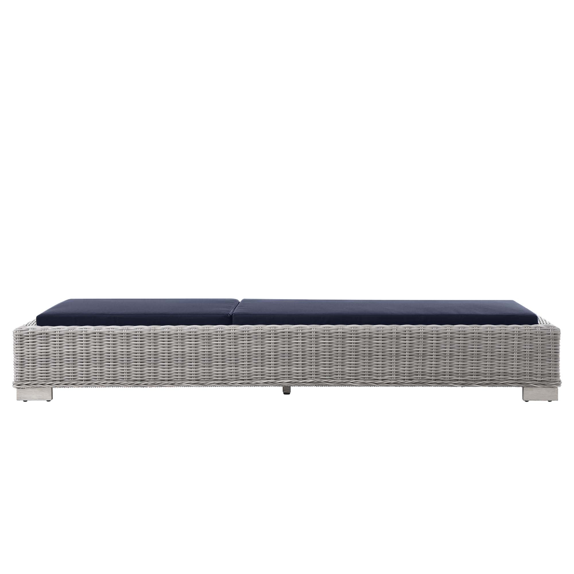 Conway Outdoor Patio Wicker Rattan Chaise Lounge by Modway