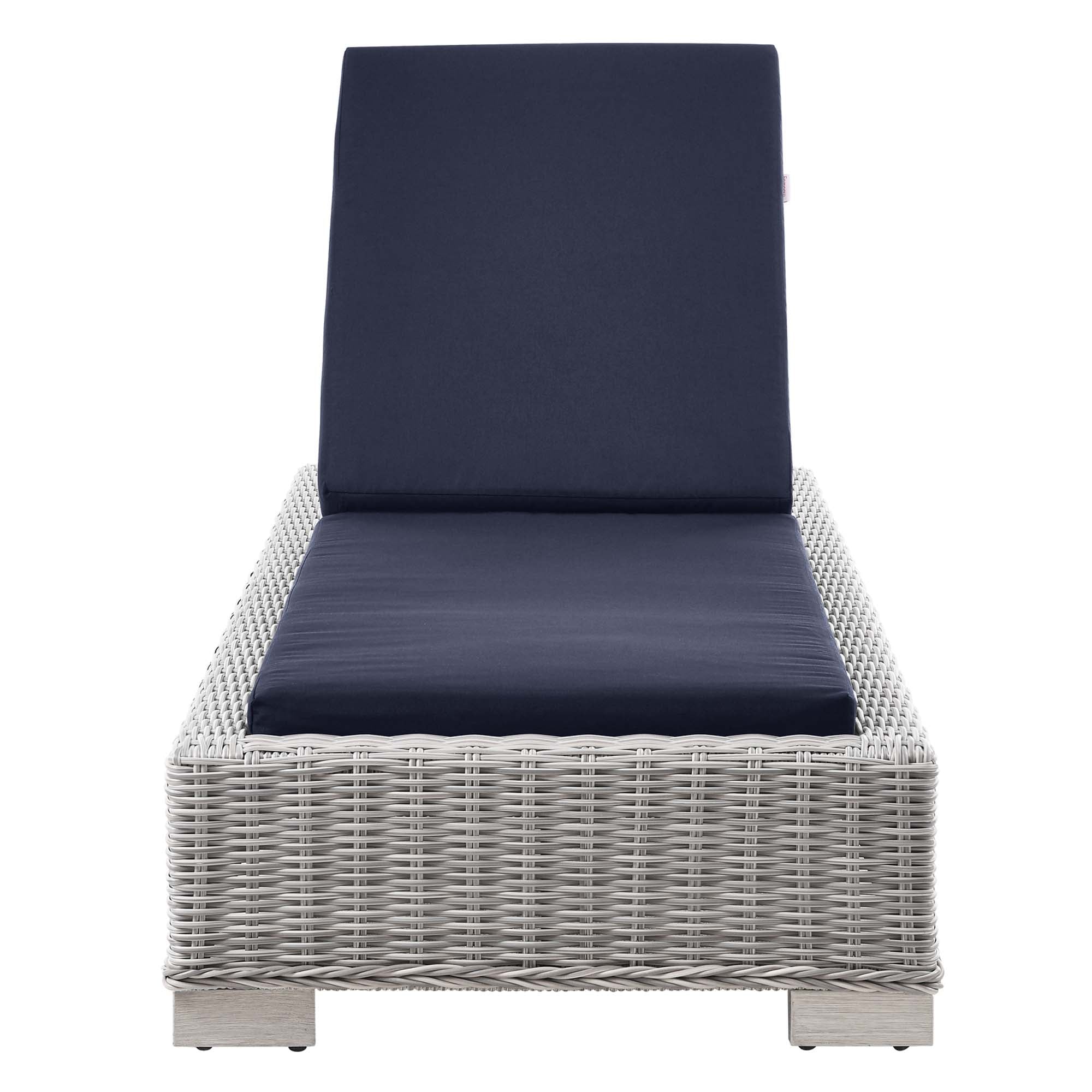 Conway Outdoor Patio Wicker Rattan Chaise Lounge by Modway
