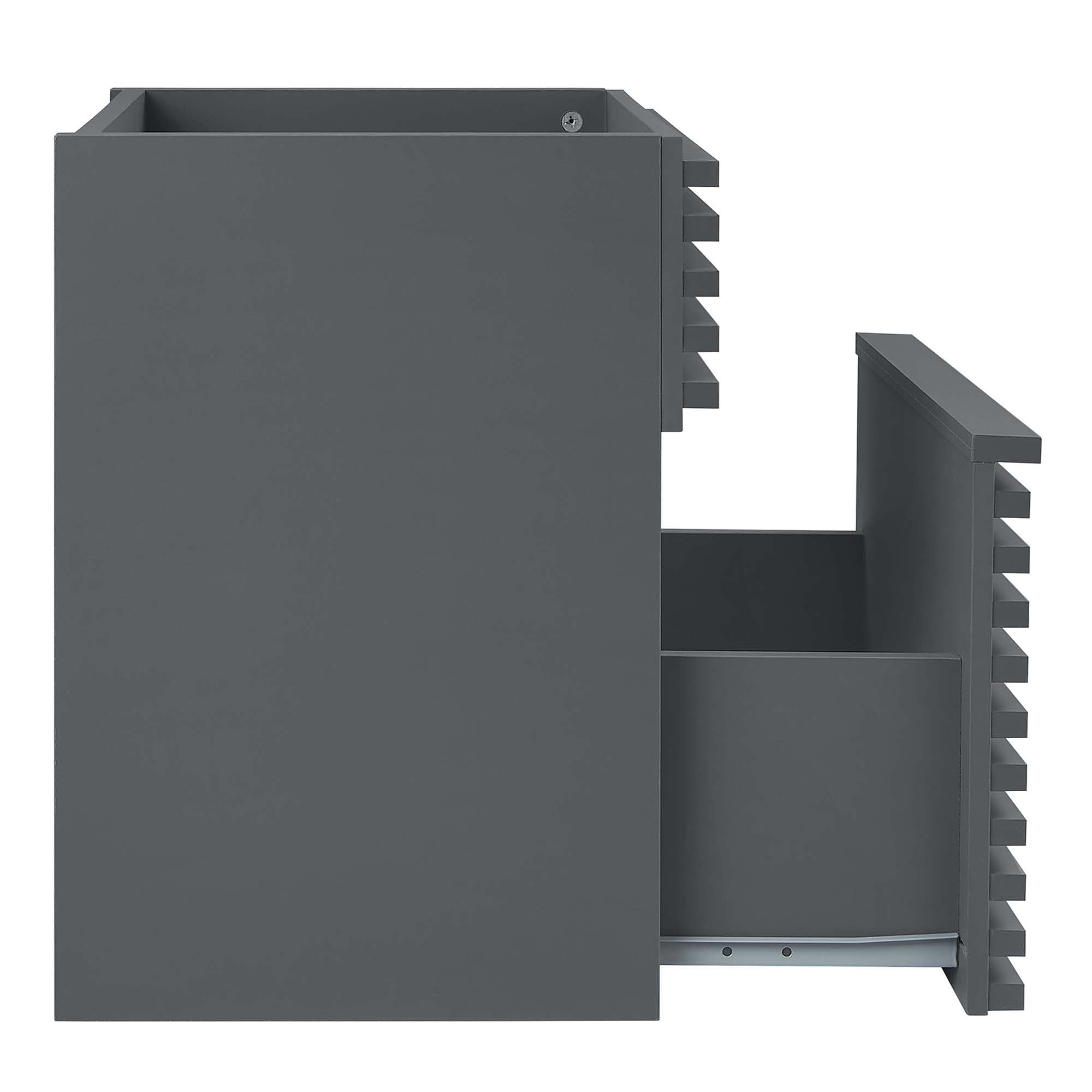 Render Wall-Mount Bathroom Cabinet Basin Not Included by Modway