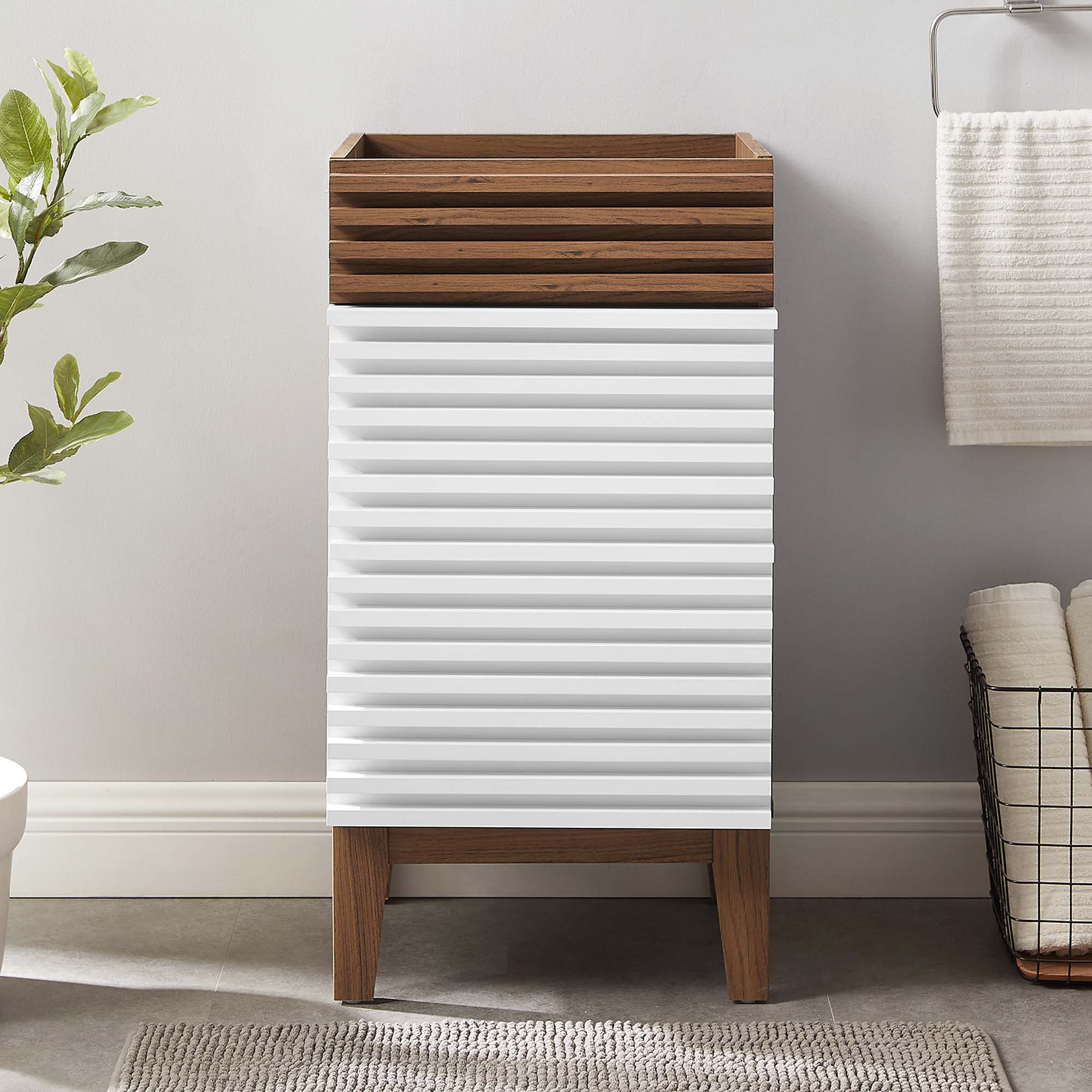 Render 18" and 24" Bathroom Cabinets Basin Not Included by Modway