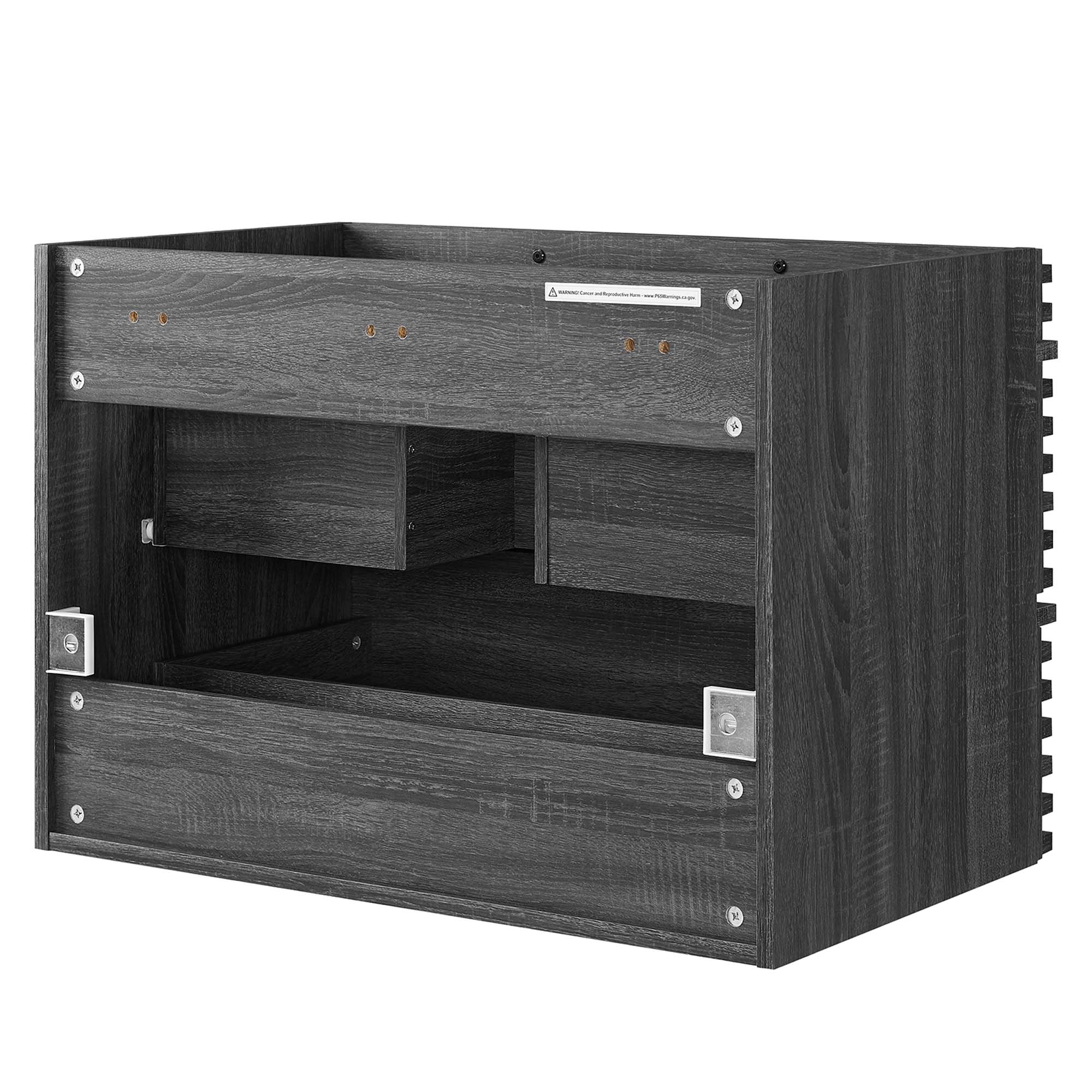 Render Wall-Mount Bathroom Cabinet Basin Not Included by Modway