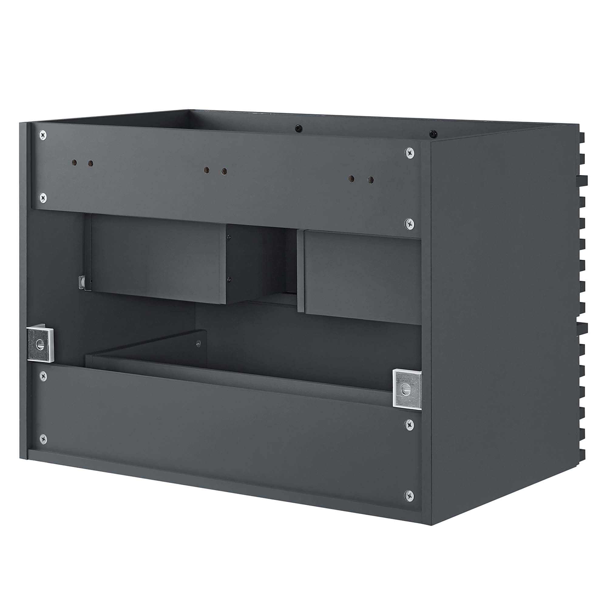 Render Wall-Mount Bathroom Cabinet Basin Not Included by Modway