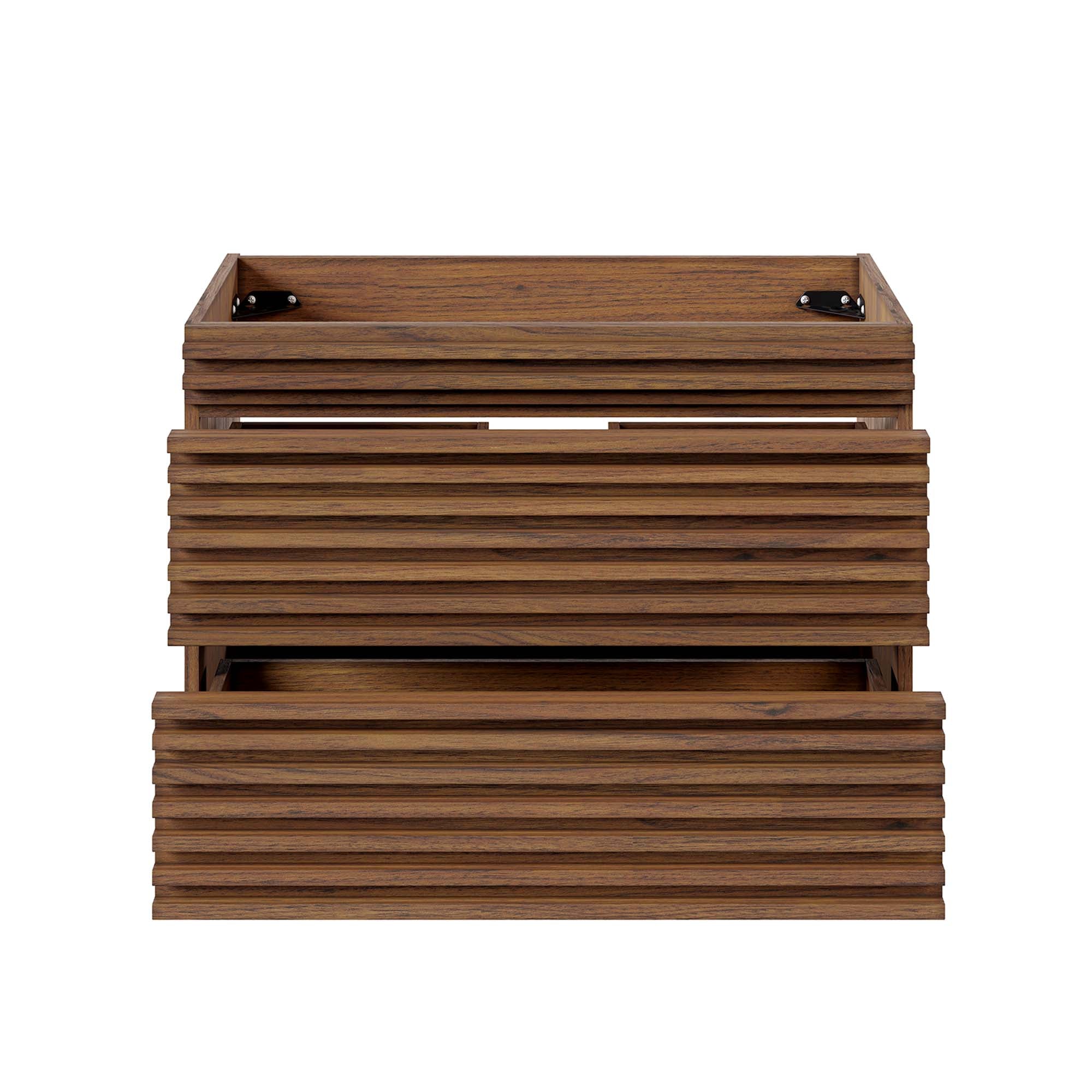 Render Wall-Mount Bathroom Cabinet Basin Not Included by Modway