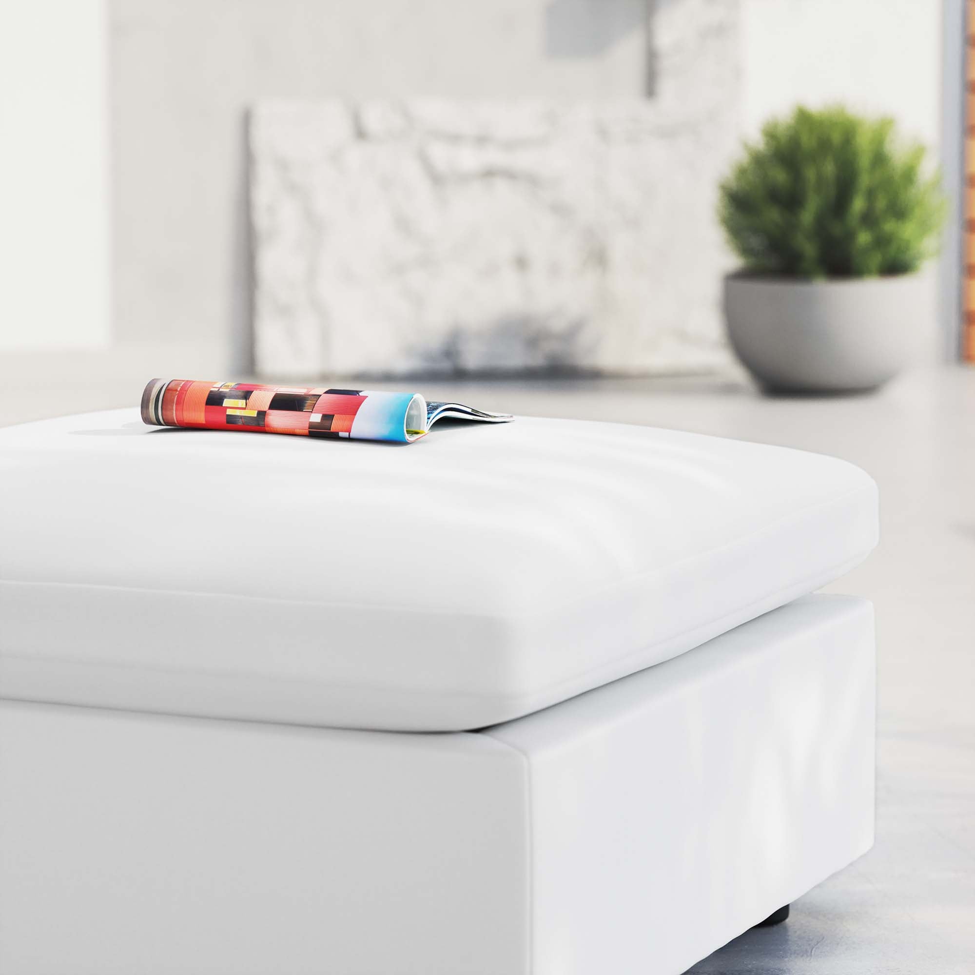 Commix Sunbrella® Outdoor Patio Ottoman by Modway