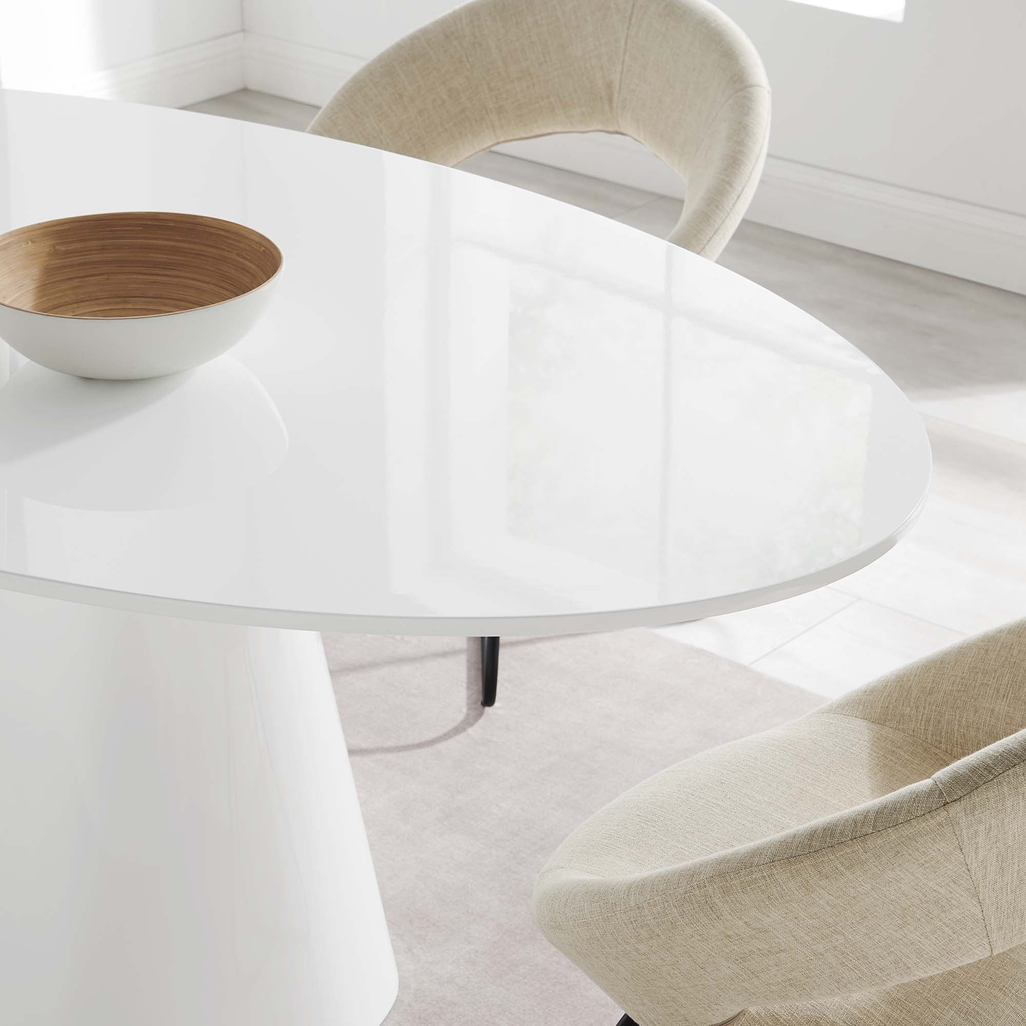 Provision 75" Oval Dining Table by Modway
