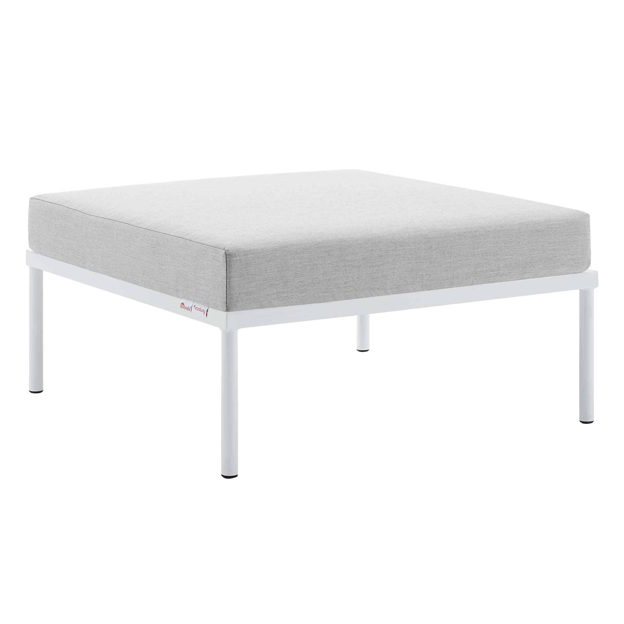 Harmony 6-Piece Sunbrella® Outdoor Patio Aluminum Seating Set by Modway