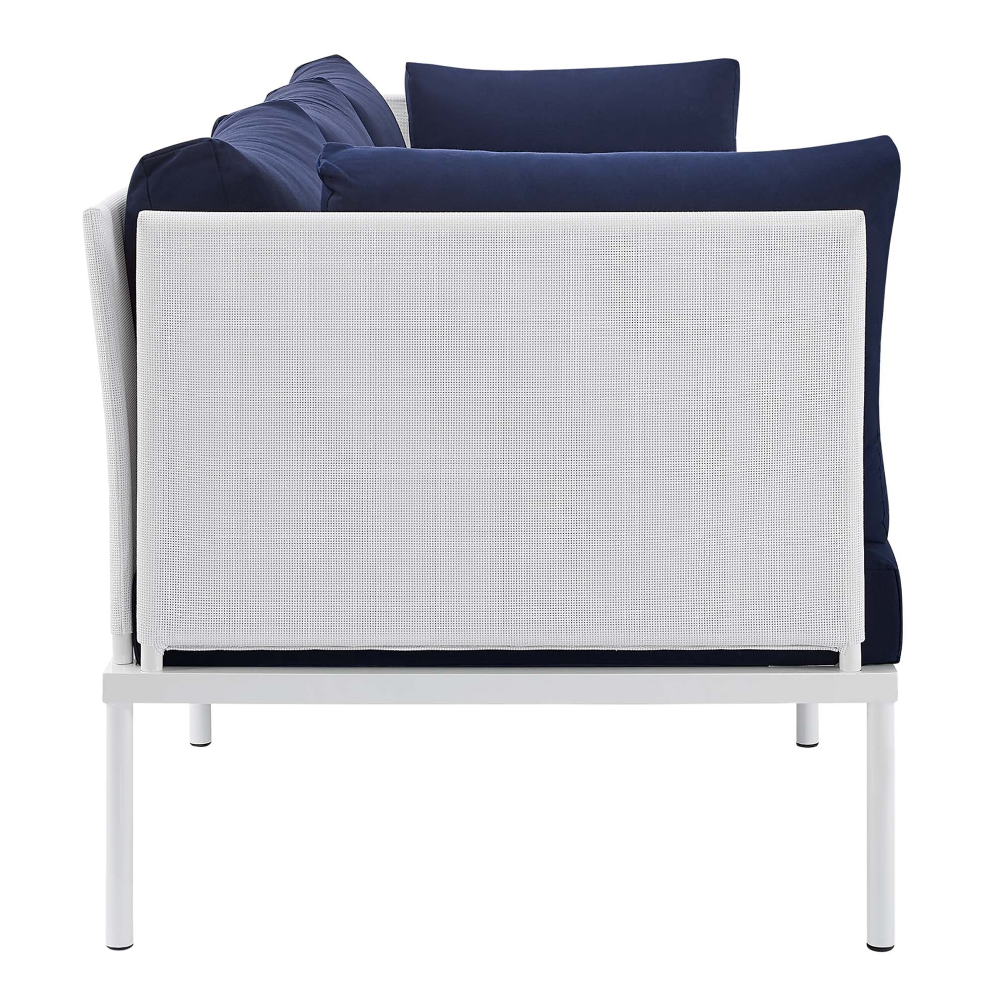 Harmony Sunbrella® Outdoor Patio Aluminum Sofa by Modway