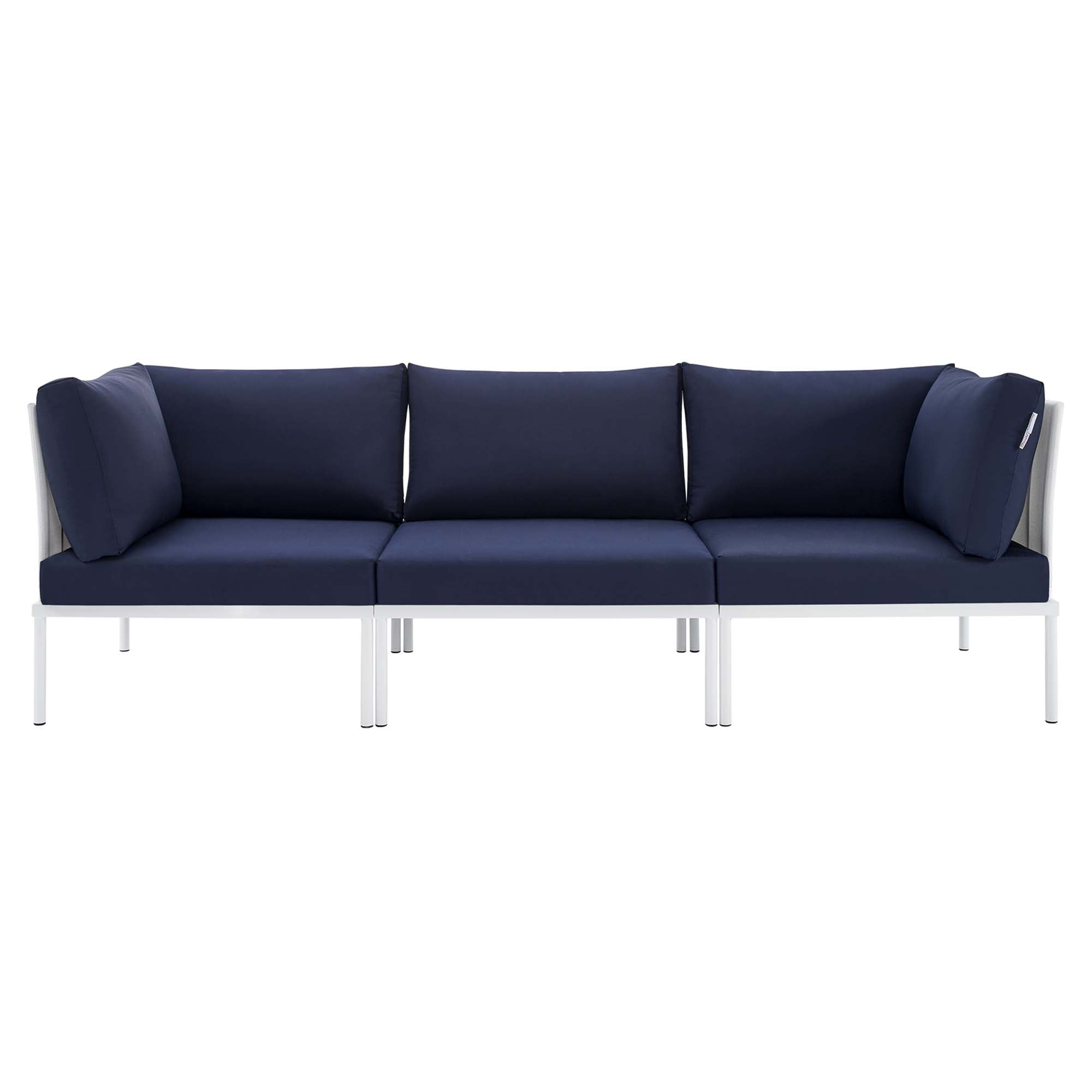 Harmony Sunbrella® Outdoor Patio Aluminum Sofa by Modway