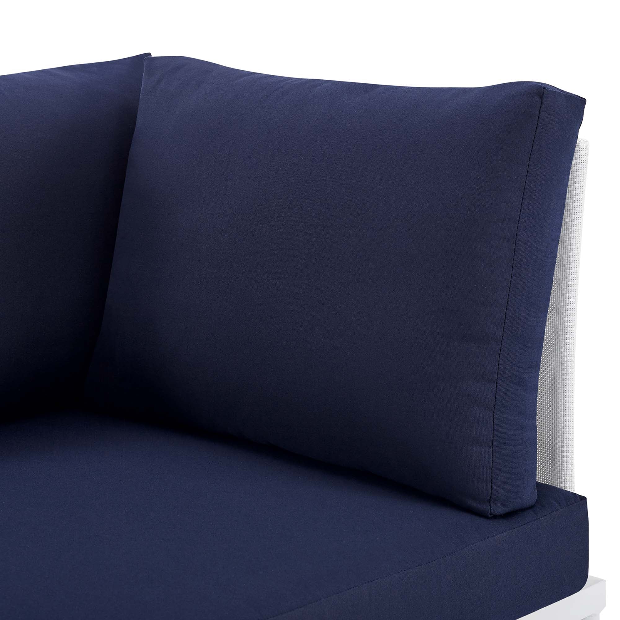 Harmony Sunbrella® Outdoor Patio Aluminum Sofa by Modway