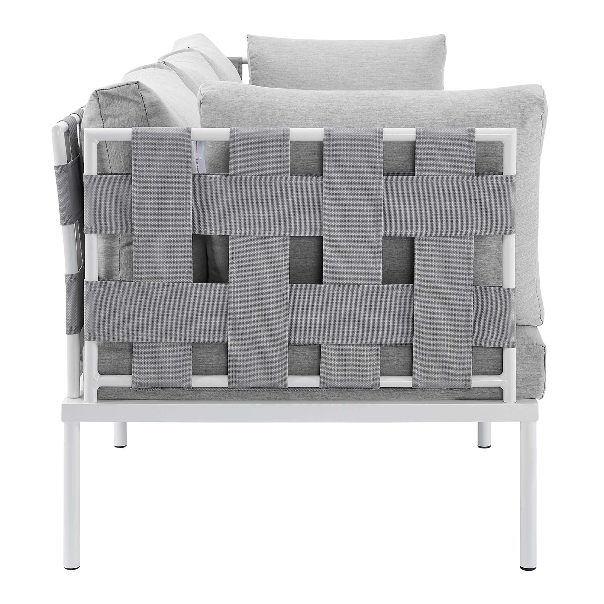 Harmony Sunbrella® Outdoor Patio Aluminum Sofa by Modway