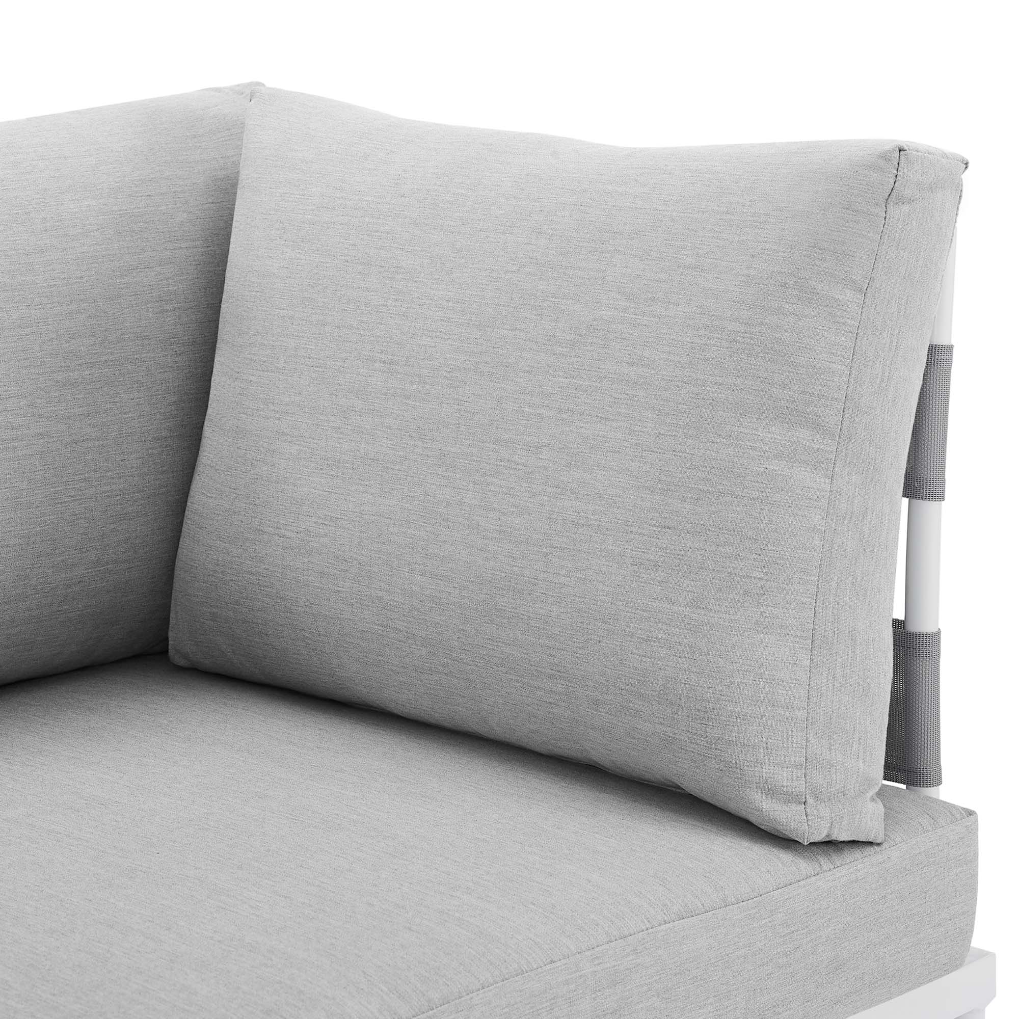 Harmony Sunbrella® Outdoor Patio Aluminum Sofa by Modway