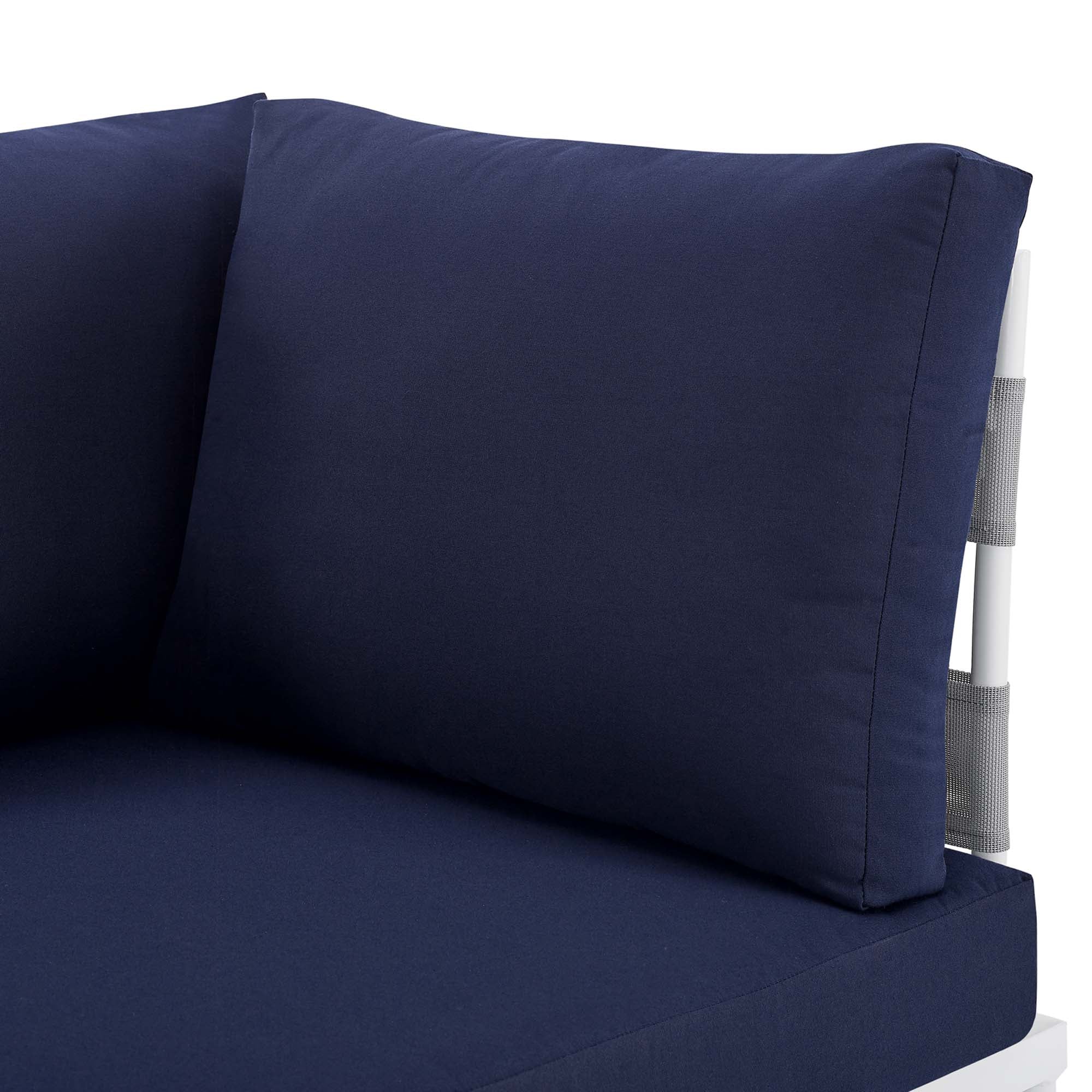 Harmony Sunbrella® Outdoor Patio Aluminum Sofa by Modway
