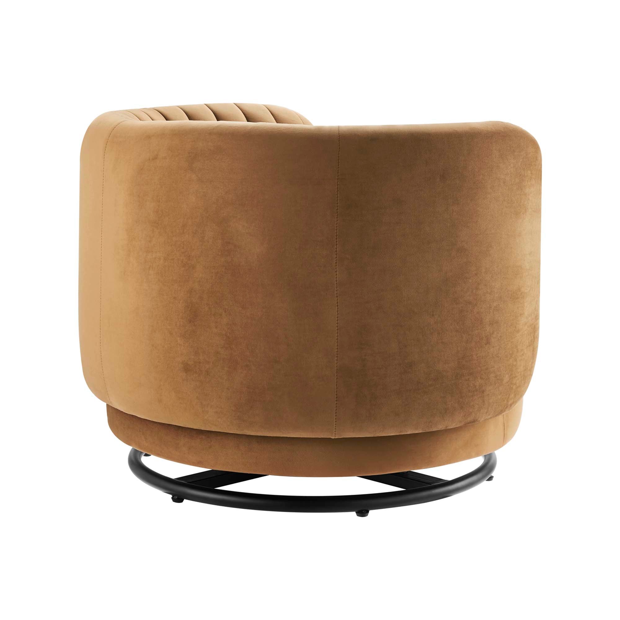 Embrace Tufted Performance Velvet Performance Velvet Swivel Chair by Modway