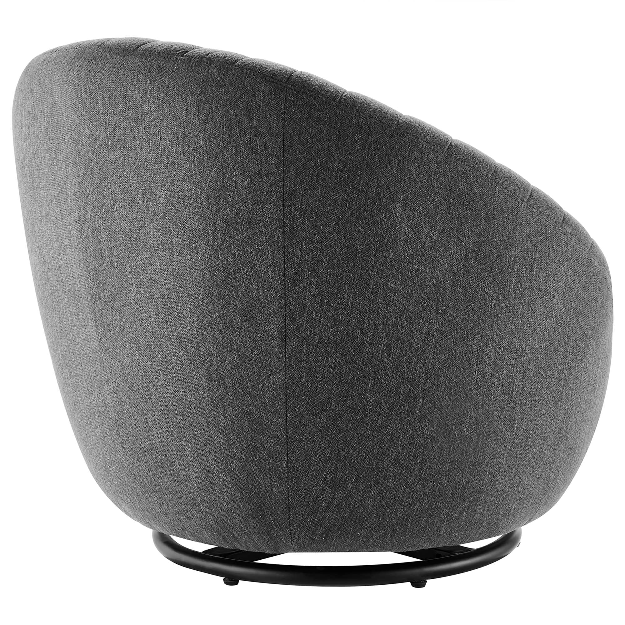 Whirr Tufted Fabric Swivel Chair by Modway