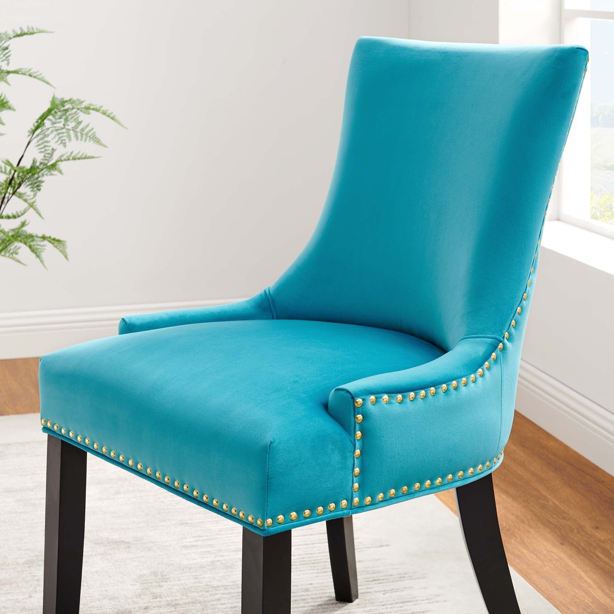 Marquis Performance Velvet Dining Chairs - Set of 2 by Modway