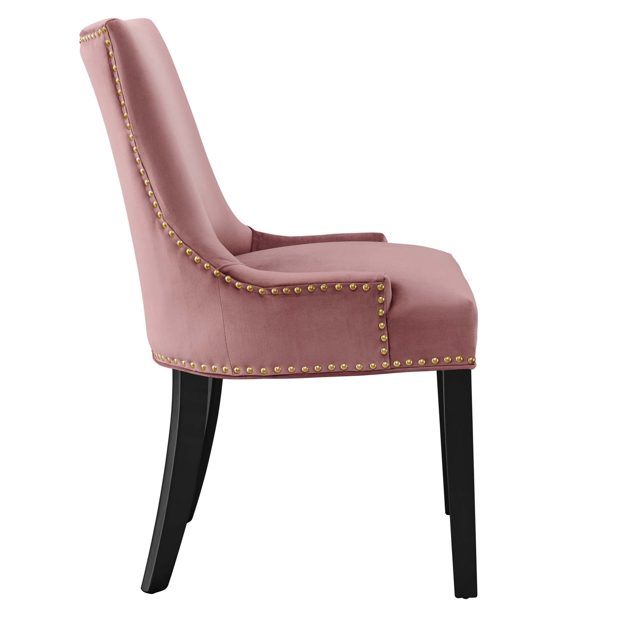 Marquis Performance Velvet Dining Chairs - Set of 2 by Modway